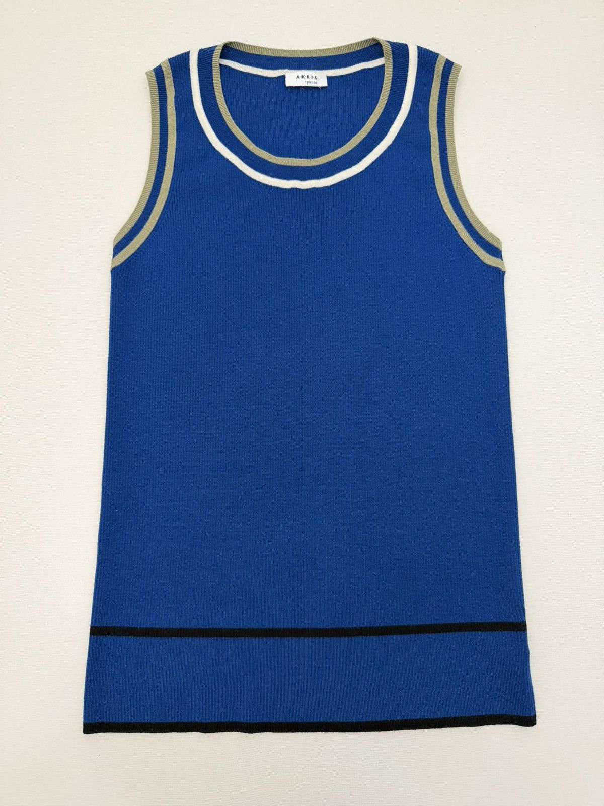 Akris Akris Punto Ribbed Virgin Wool Tank Top Size M / US 6-8 / IT 42-44 - 8 Thumbnail