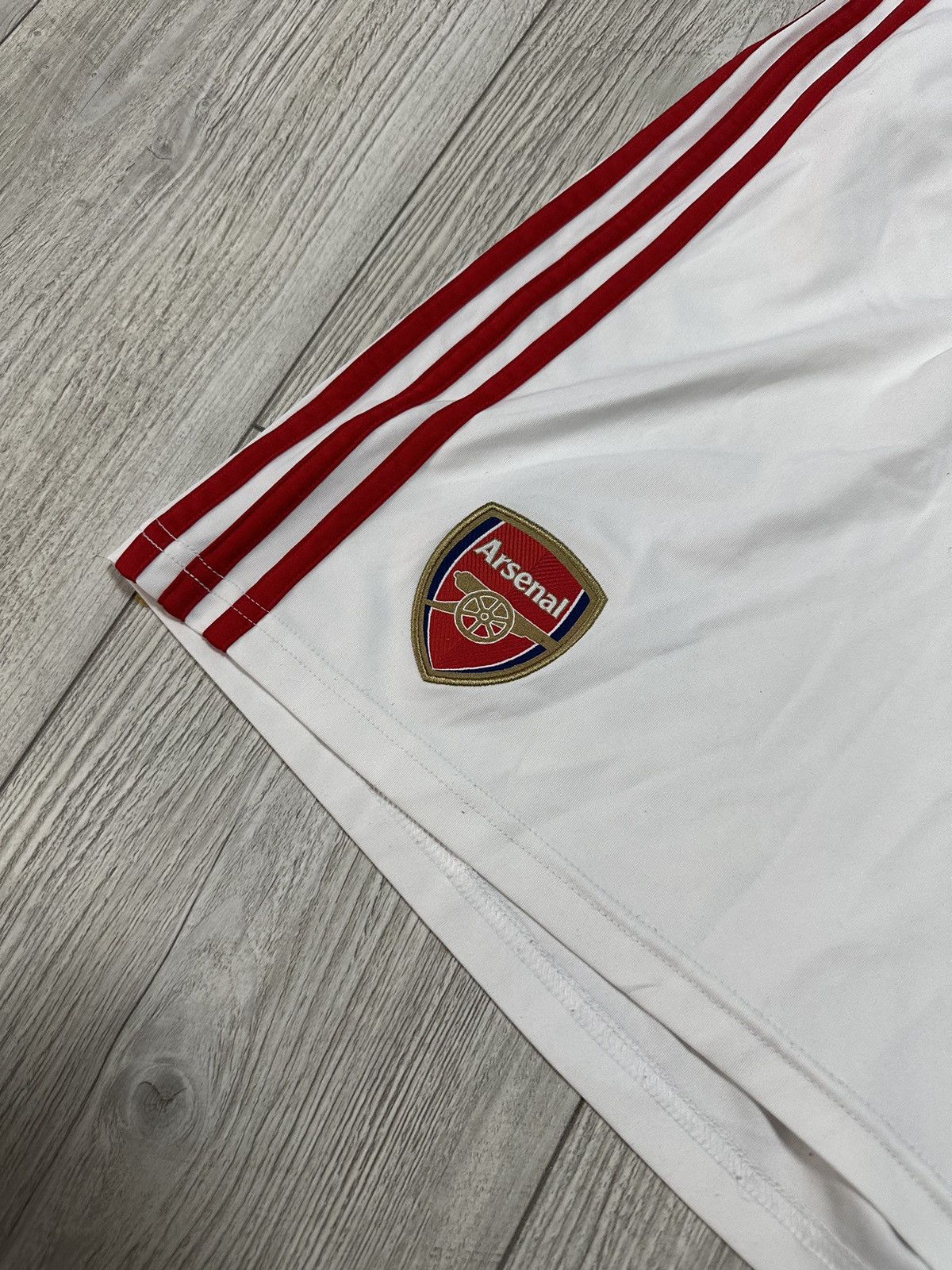 ARSNL Puma Arsenal Vintage Football White Shorts Size US 38 / EU 54 - 2 Thumbnail