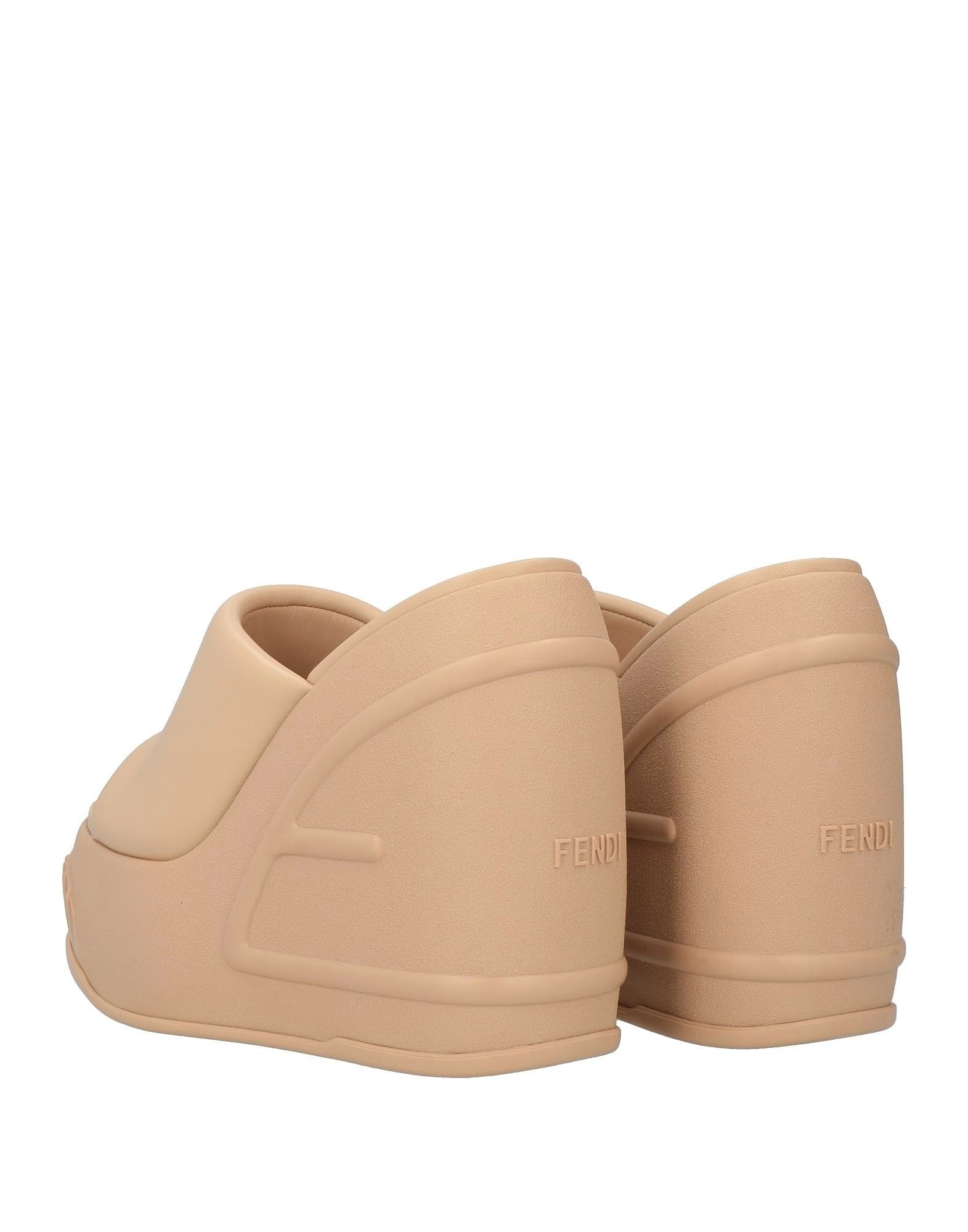 Fendi o1loc1c0824 Platform in Beige Size US 11 / IT 41 - 4 Thumbnail