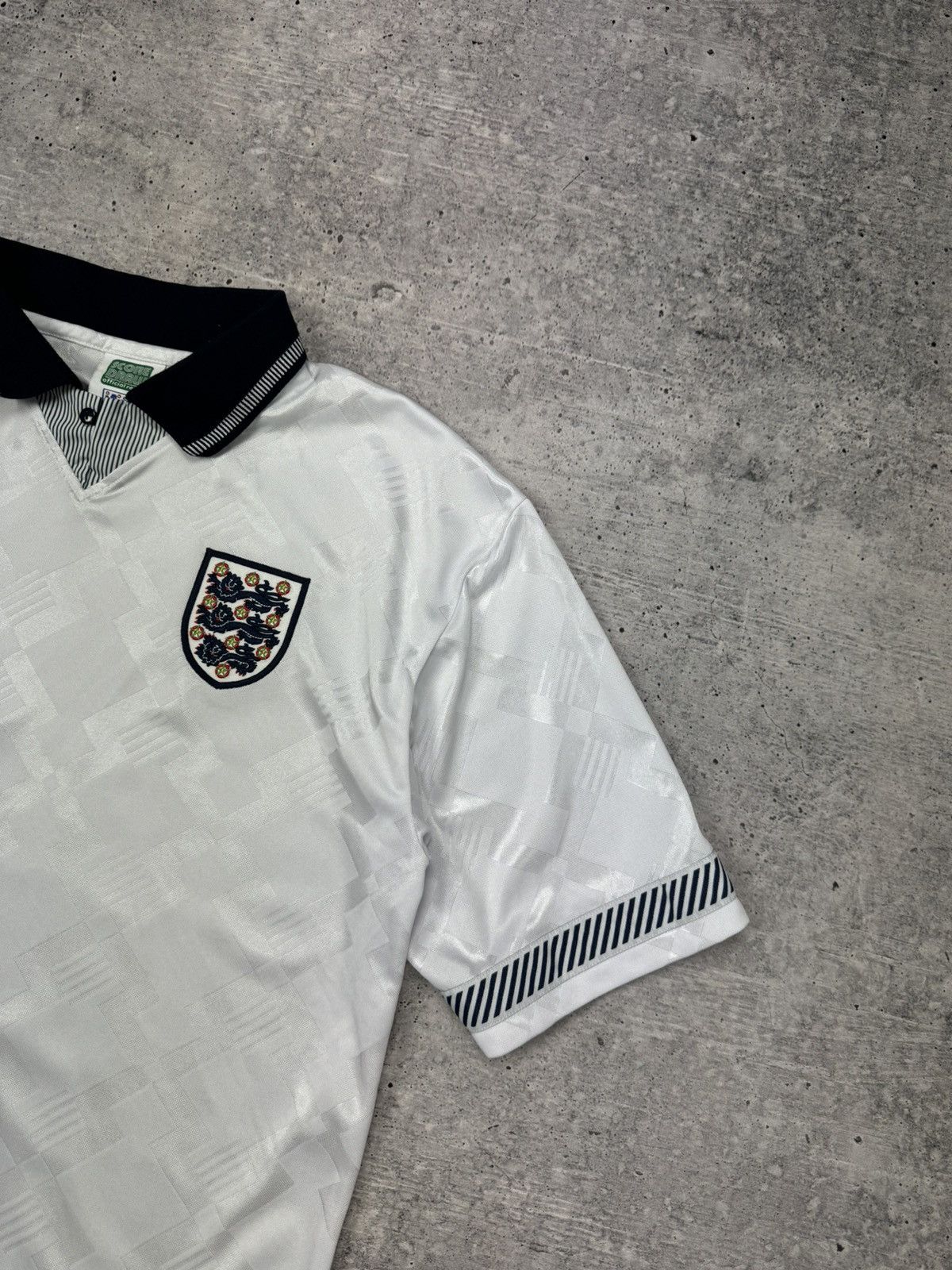 Vintage Vintage Blokecore England 1990-1992 Football Soccer Jersey Size US L / EU 52-54 / 3 - 4 Thumbnail