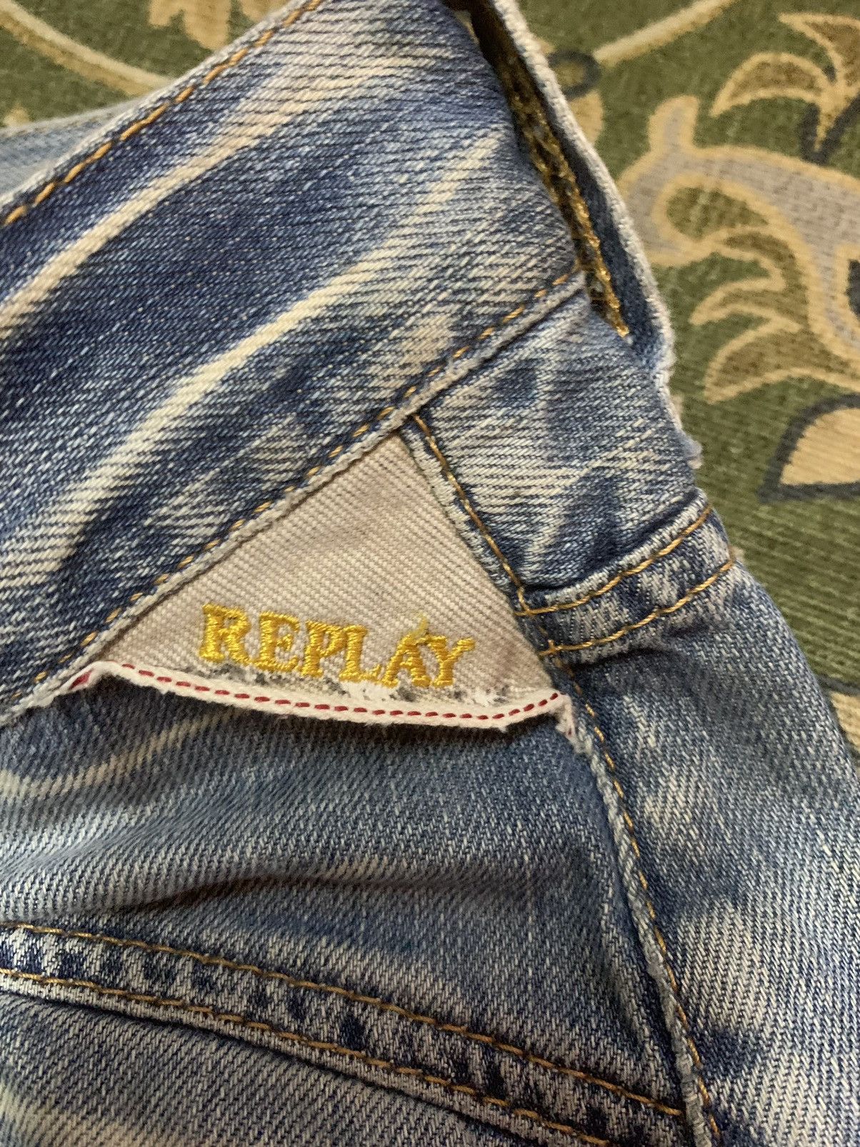 Vintage Replay baggy Distressed Size US 34 / EU 50 - 9 Thumbnail
