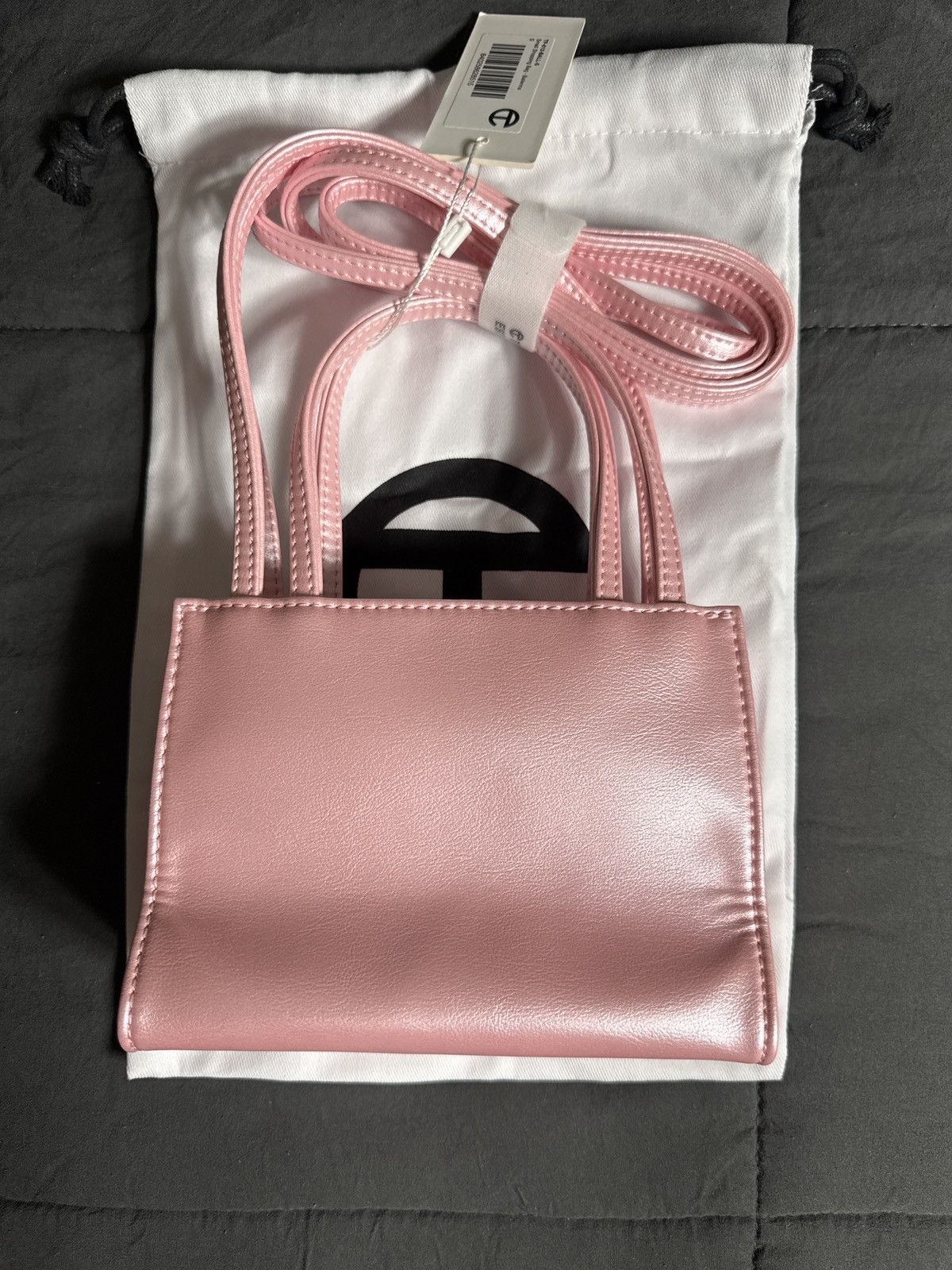 Telfar Telfar Small Pink Shopping Bag - Ballerina Size ONE SIZE - 2 Thumbnail