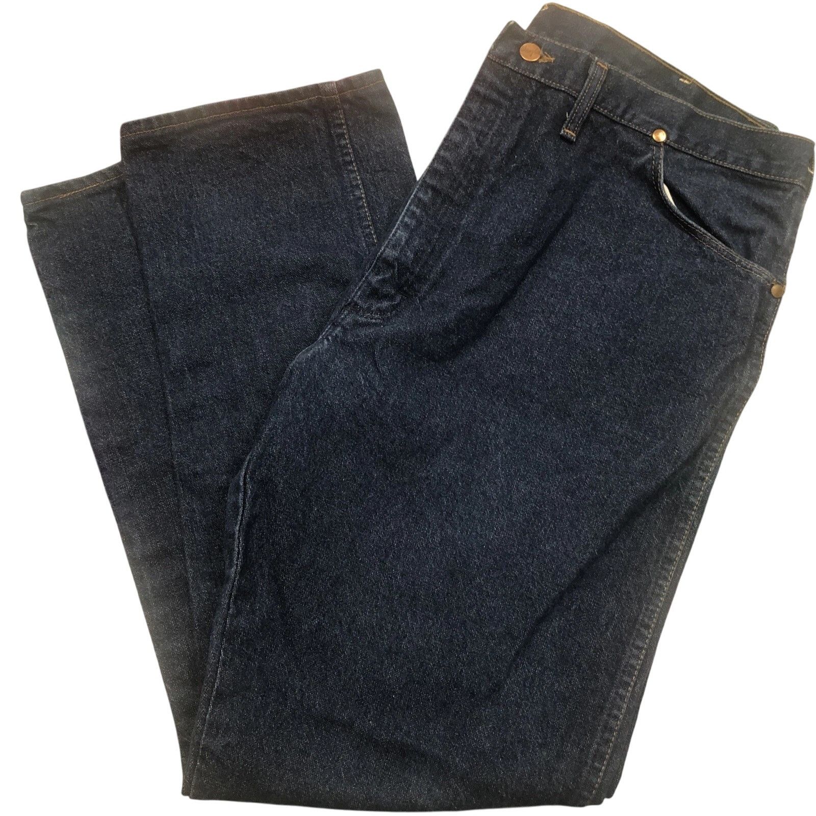 Wrangler Wrangler - 13MWZ Made in USA Cowboy Cut Jeans – 42x32 Size US 42 / EU 58 - 2 Thumbnail