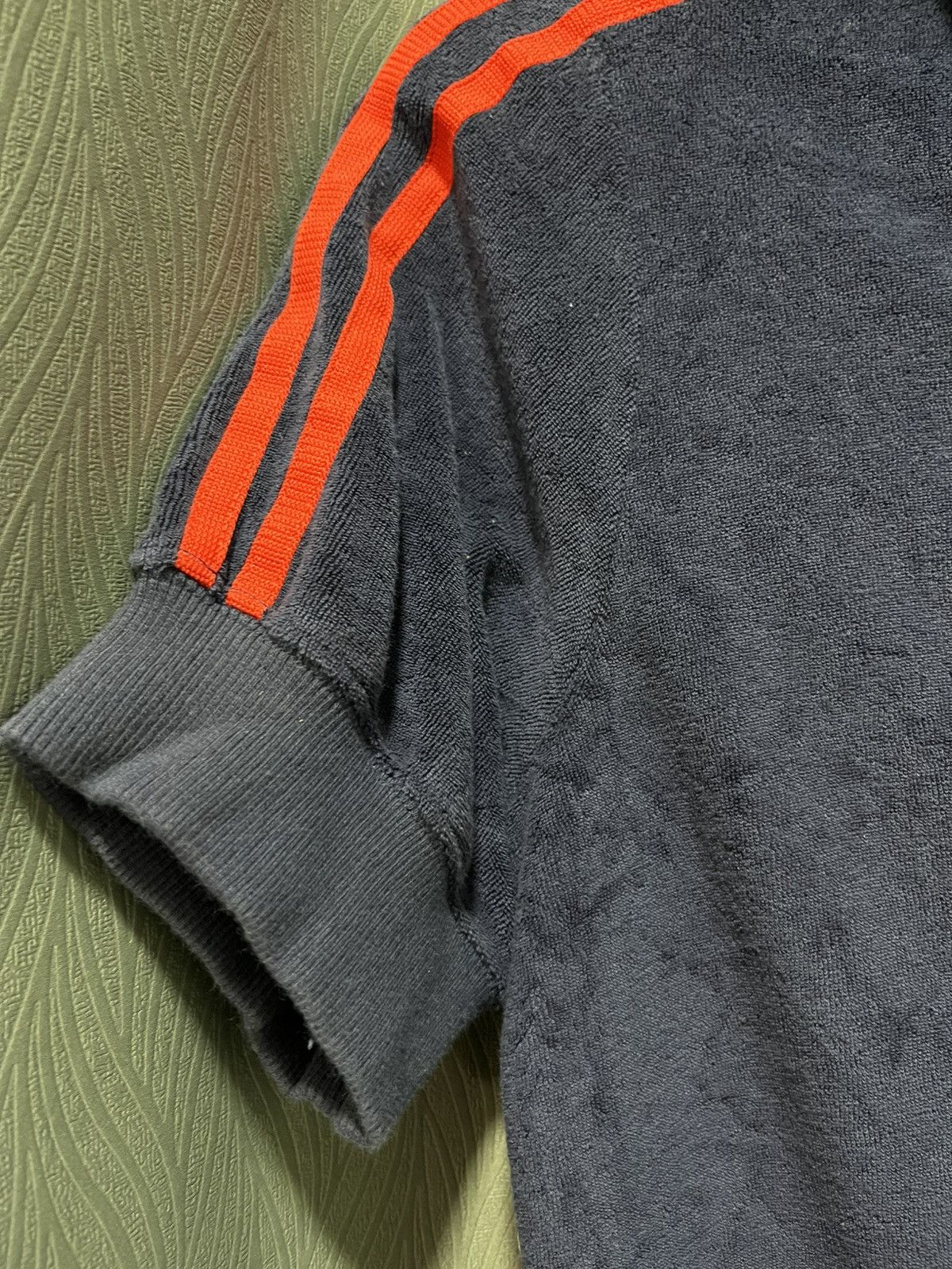 Adidas Adidas 3 Full Zip Short Sleeve Fleece Hoodie Size S / US 4 / IT 40 - 6 Thumbnail