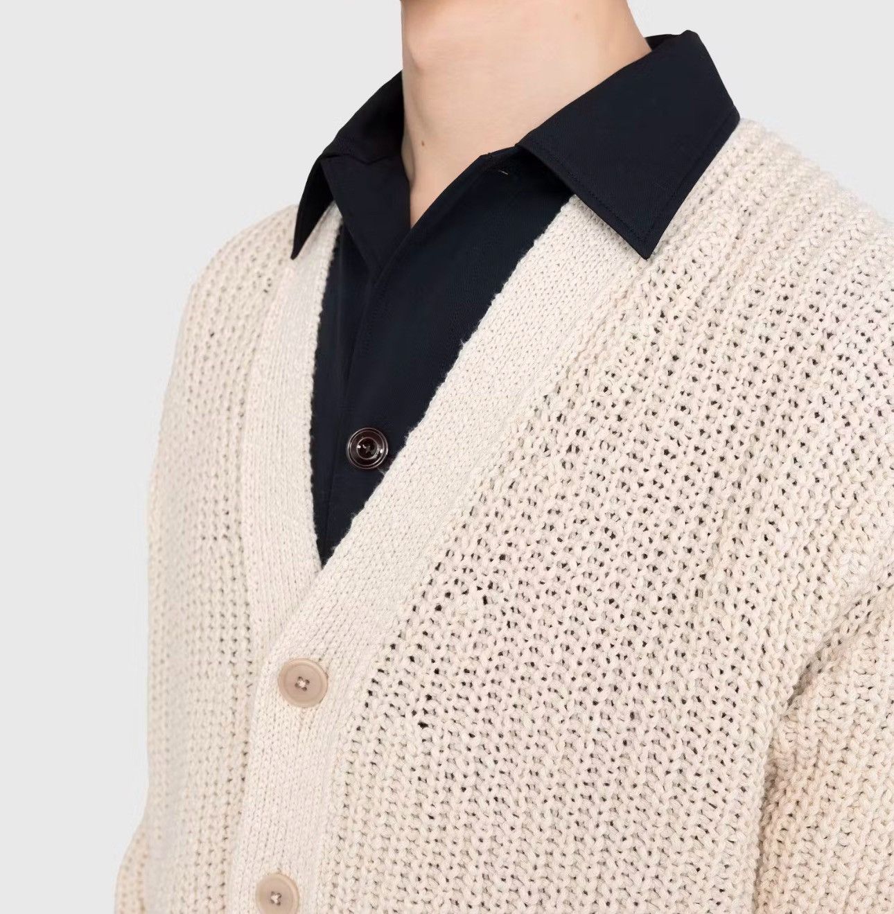 Lemaire RARE GRAIL Lemaire Italian chunky knit cardigan Size US M / EU 48-50 / 2 - 4 Thumbnail