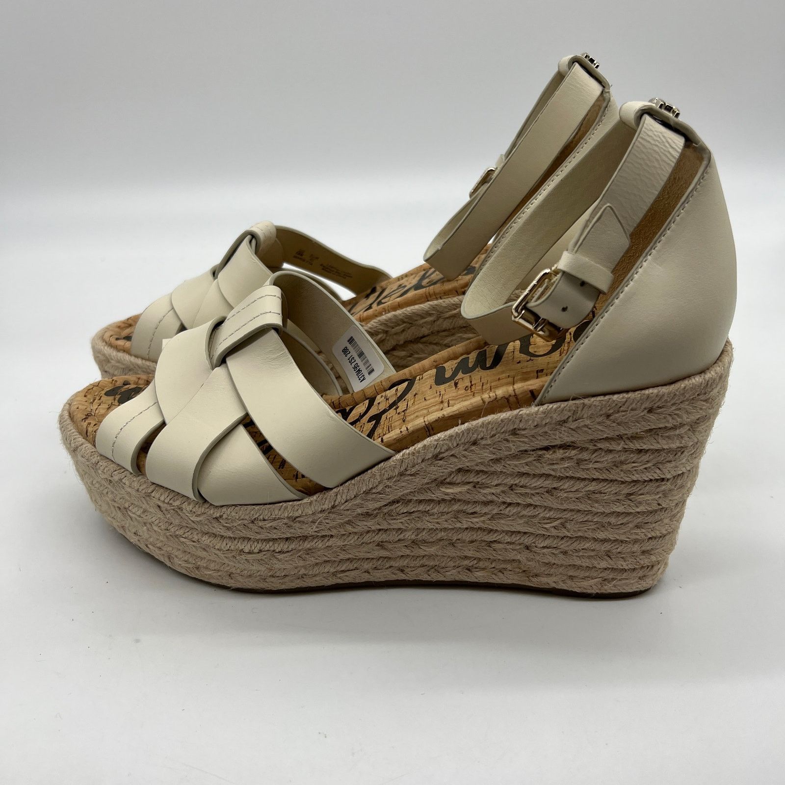 Other Sam Edelman Shoes Size 10 M Woven Leather Wedges Size US 10 / IT 40 - 12 Thumbnail