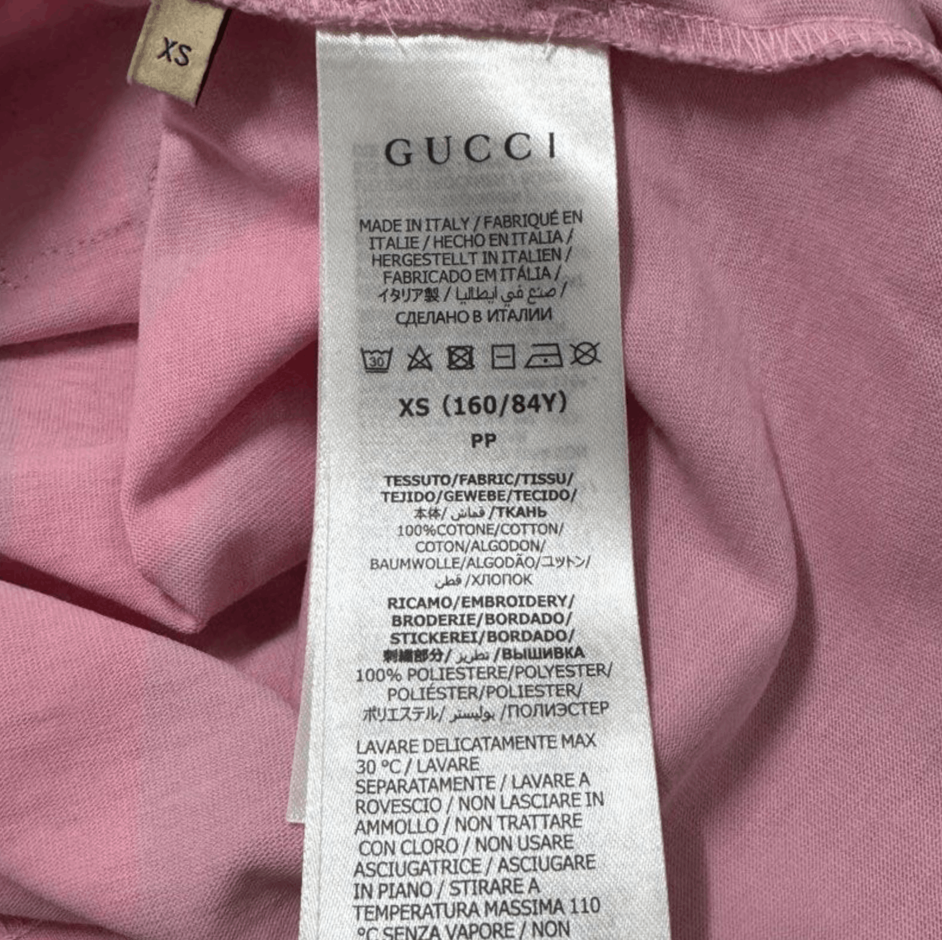 Gucci Pink Lunar Dragons Size XS / US 0-2 / IT 36-38 - 4 Thumbnail