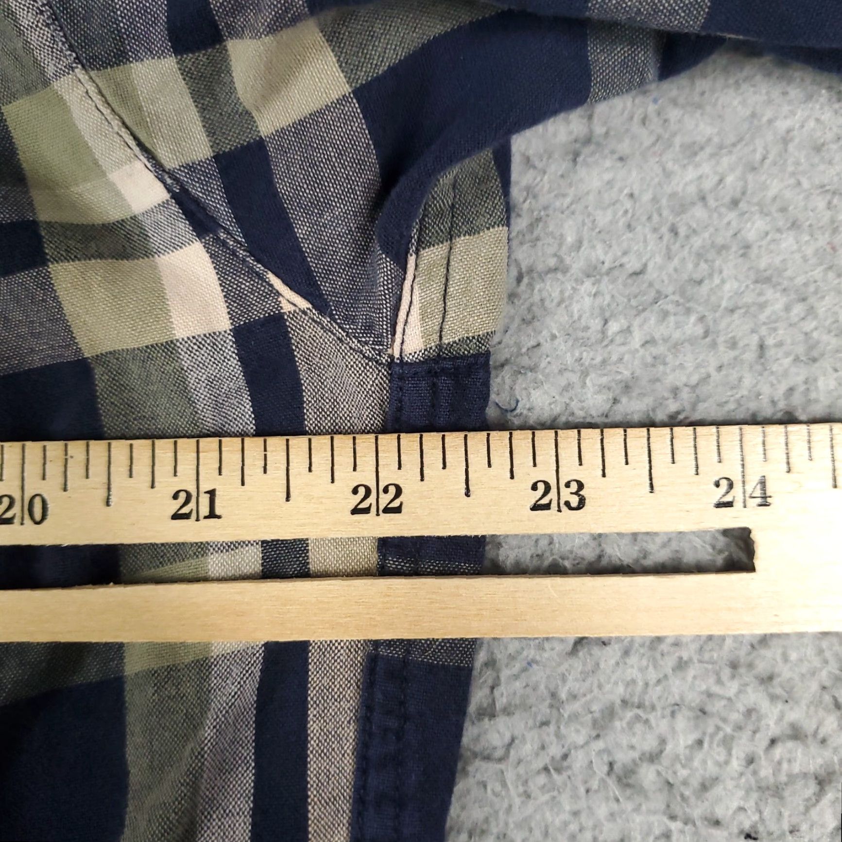 Abercrombie & Fitch VINTAGE Abercrombie & Fitch Shirt Mens Large Blue Beige Plaid Button-Up Casual Classic Outdoors 90s Mens Size US L / EU 52-54 / 3 - 7 Thumbnail