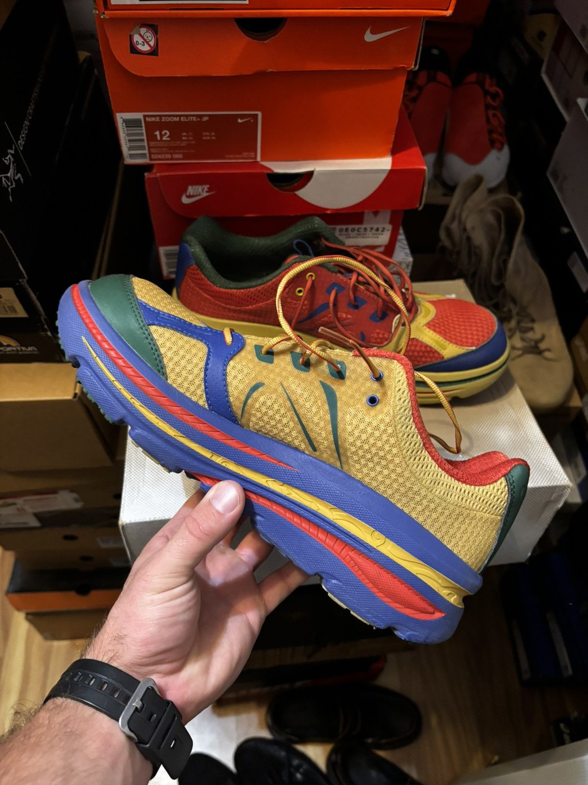Engineered Garments × Hoka Hoka One One x Engineered Garments Bondi B Multicolor Size US 11 / EU 44 - 2 Thumbnail