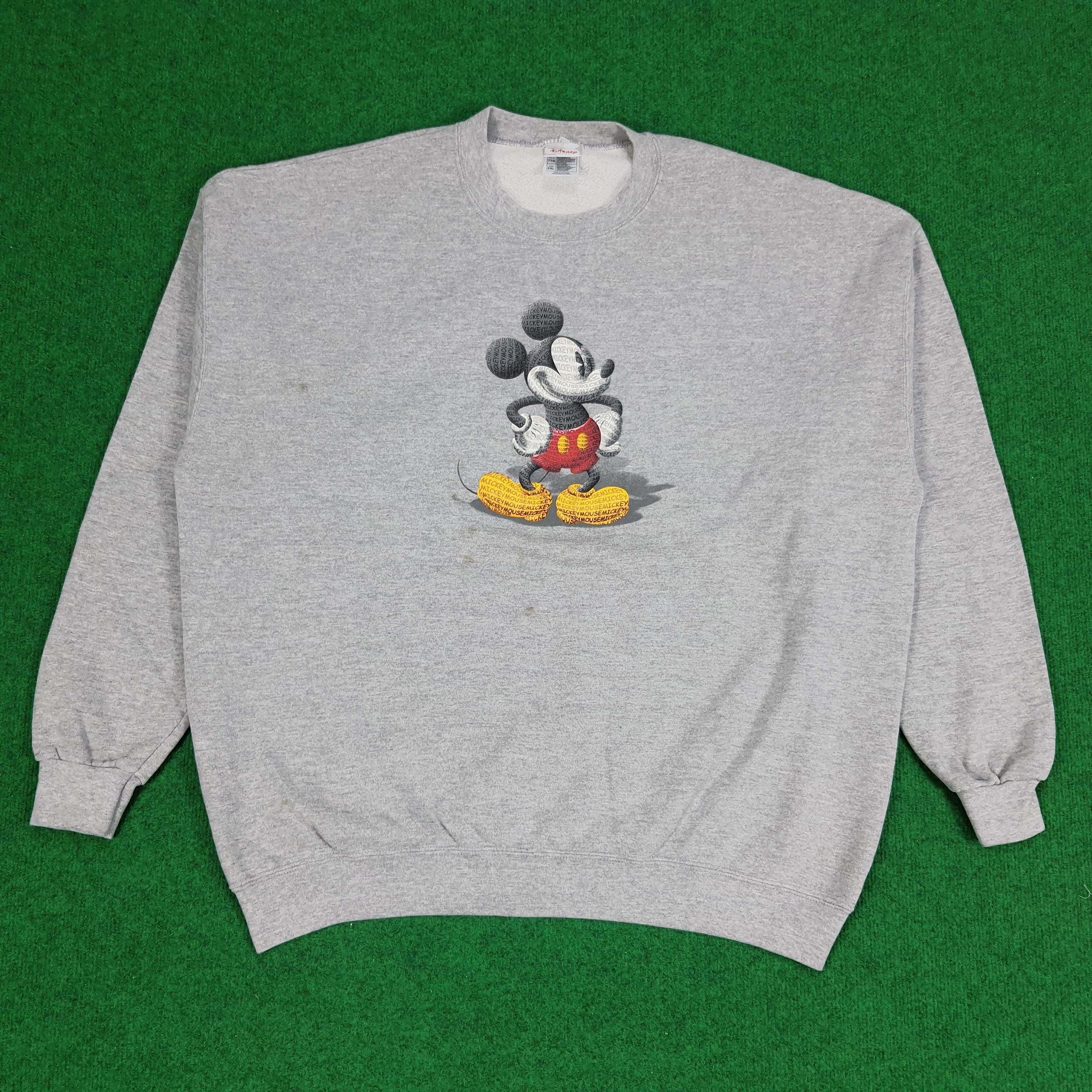 Disney × Mickey Mouse × Vintage Vintage Disney Mickey Mouse Sweatshirts Size US XXL / EU 58 / 5 - 1 Thumbnail