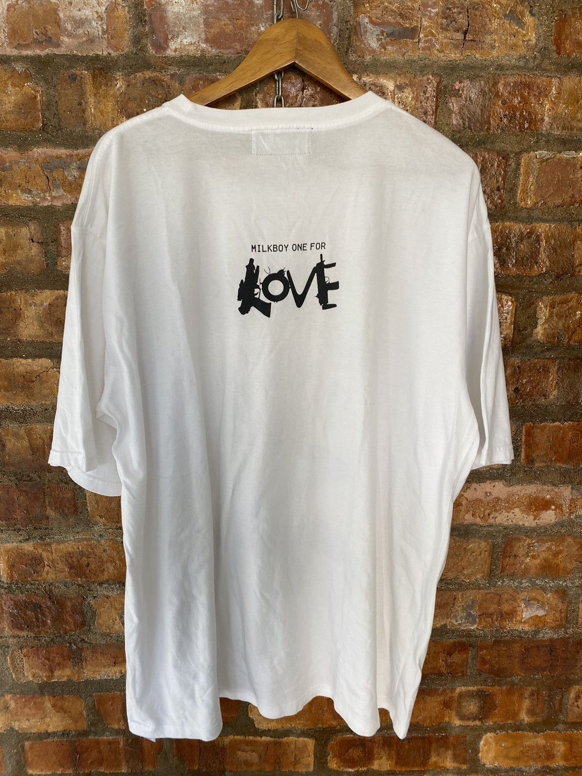 20471120 Vtg MILKBOY science fiction world war one for love Size US XL / EU 56 / 4 - 7 Thumbnail