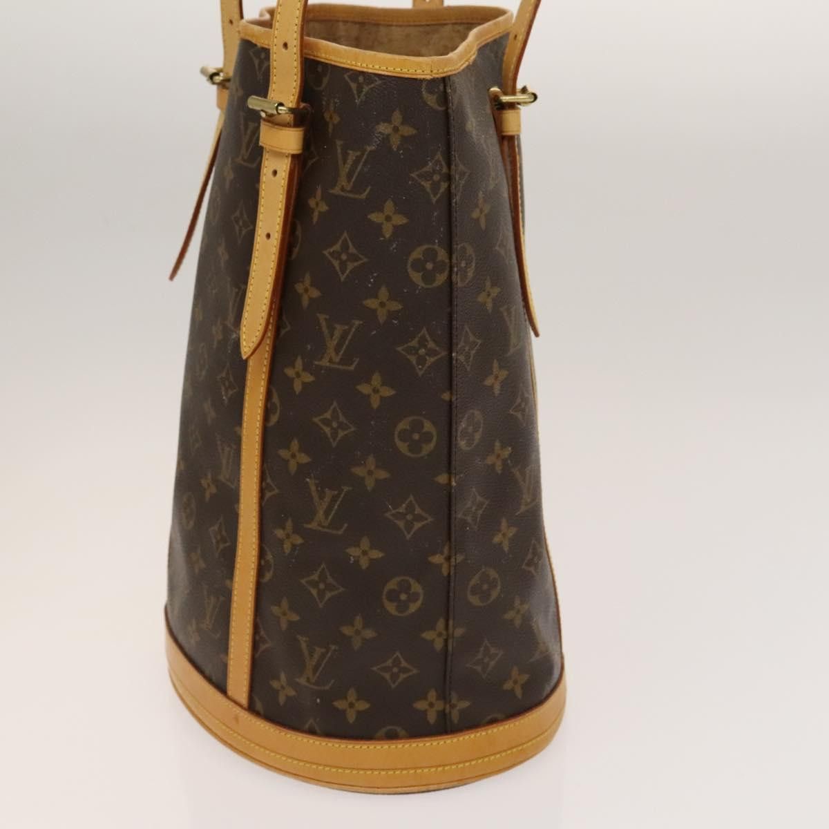 Louis Vuitton LOUIS VUITTON Monogram Bucket GM Shoulder Bag M42236 Size ONE SIZE - 4 Thumbnail