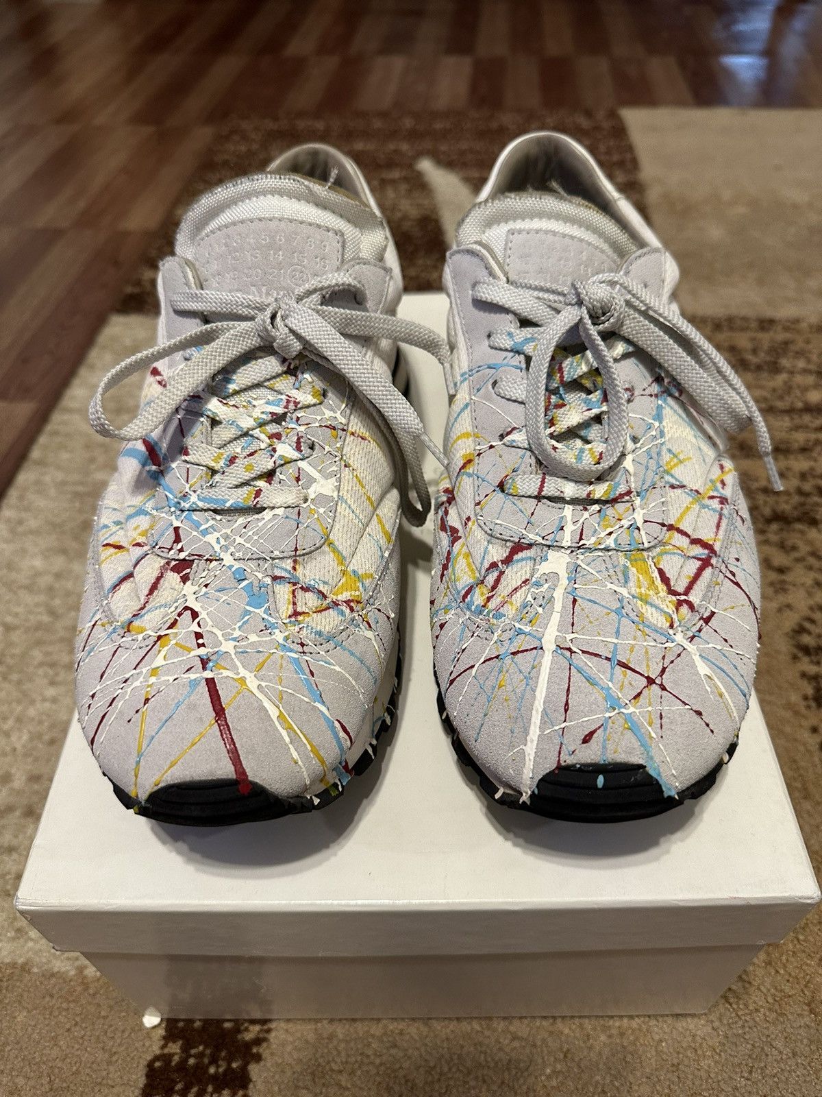 maison margiela paint drop