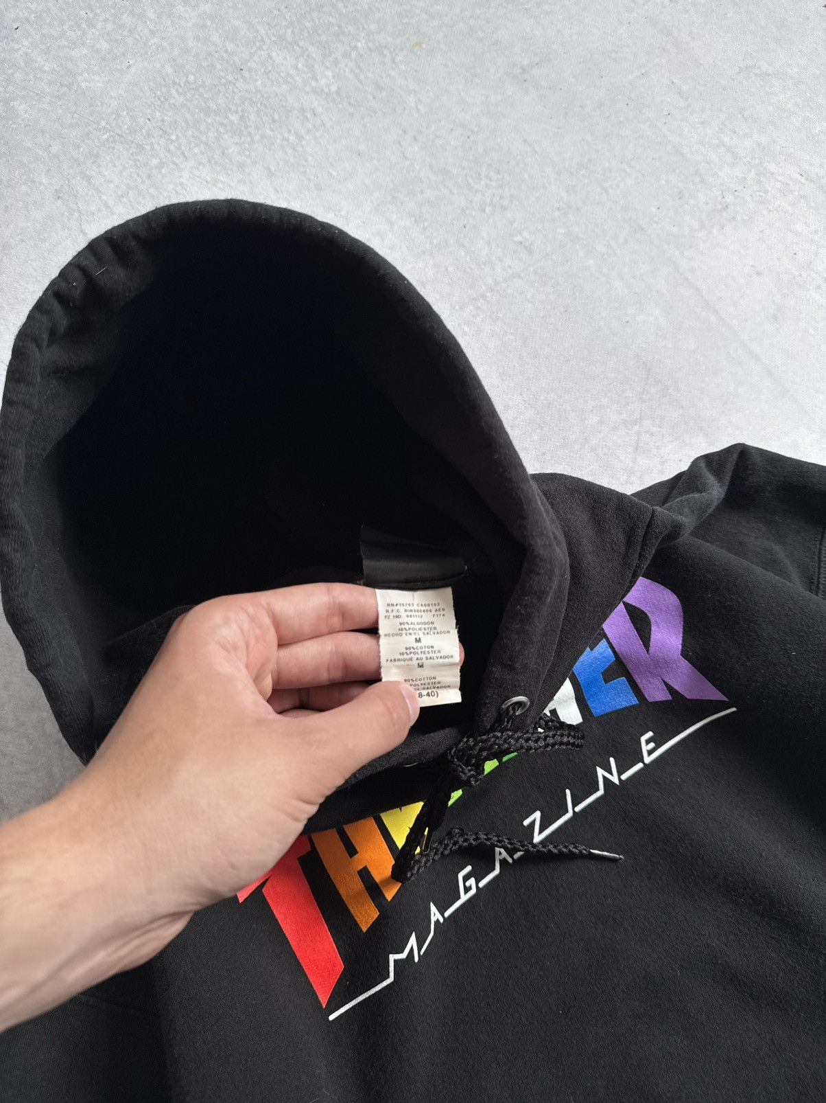 Thrasher Thrasher Magazine Y2K Cotton Unisex 00’s Style Hoodie Size US M / EU 48-50 / 2 - 8 Thumbnail