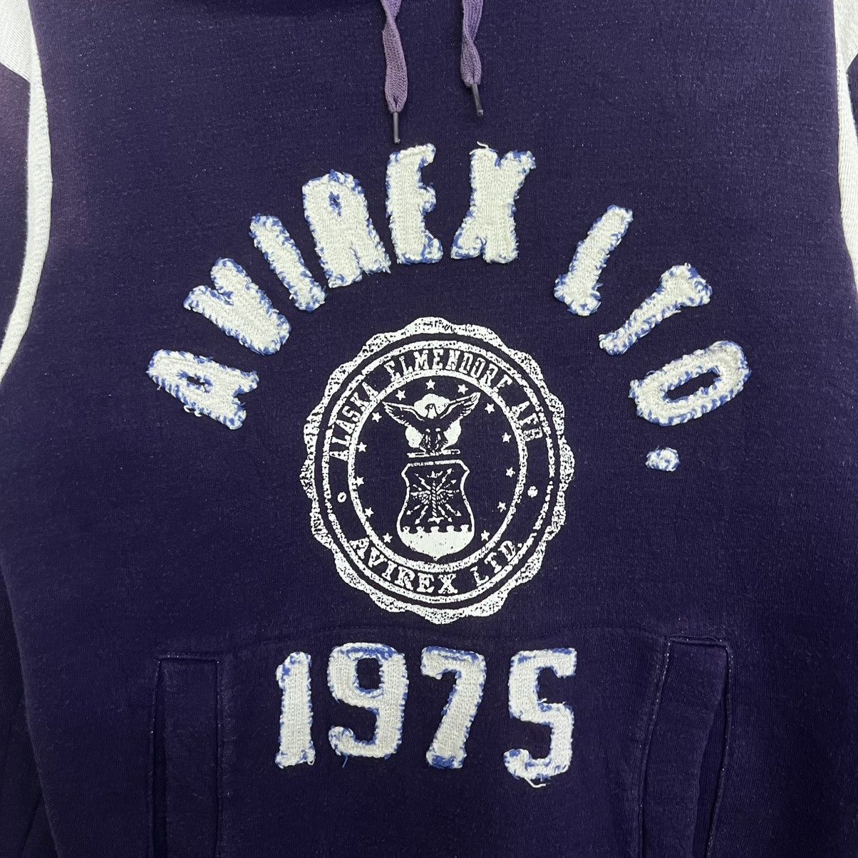 Avirex Avirex Varsity Embriodered Hoodie Sweatshirt Size US L / EU 52-54 / 3 - 5 Thumbnail