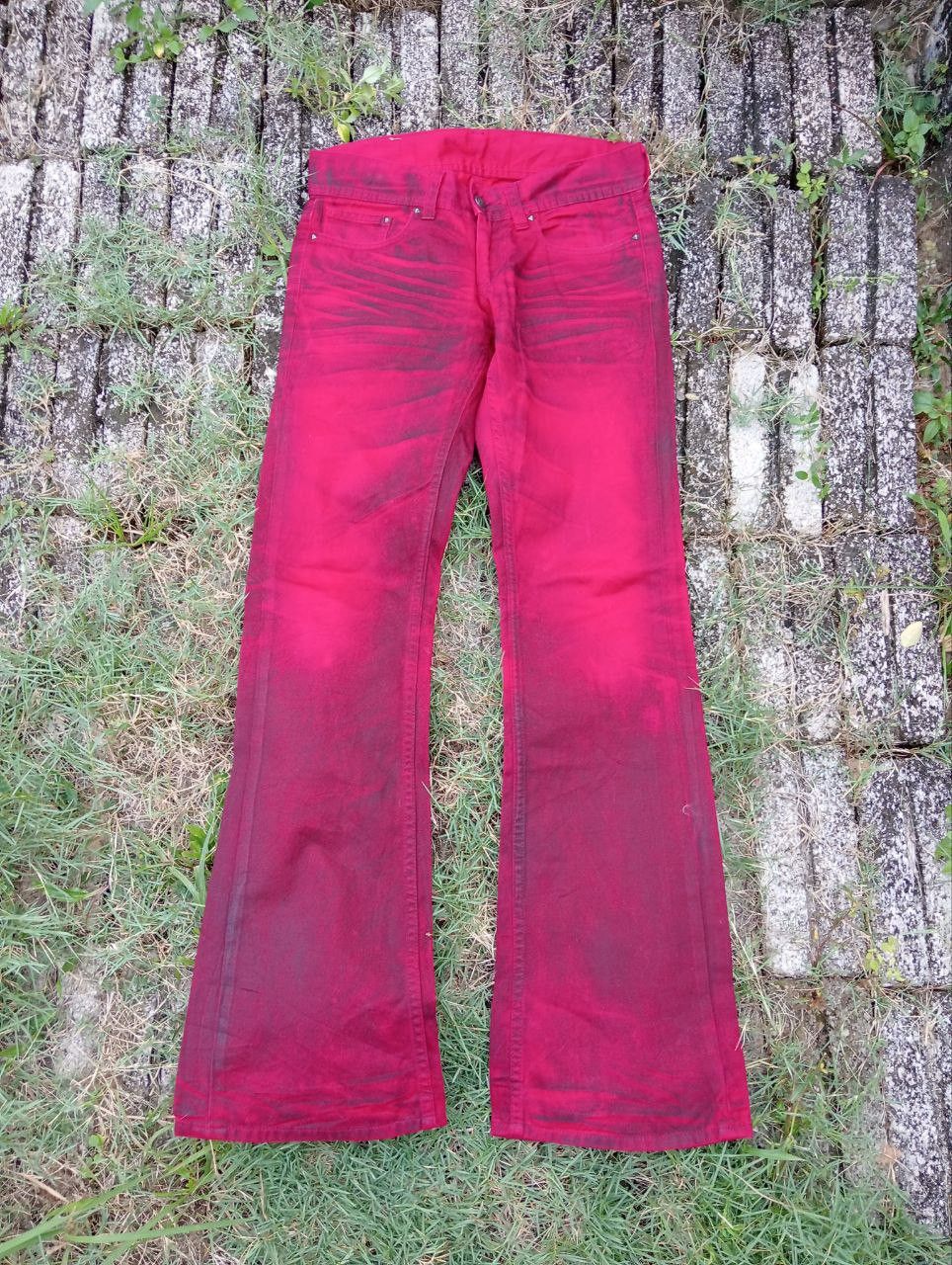 If Six Was Nine Vintage Graffity Courageux Japan Flared Pants Size US 31 - 1 Thumbnail