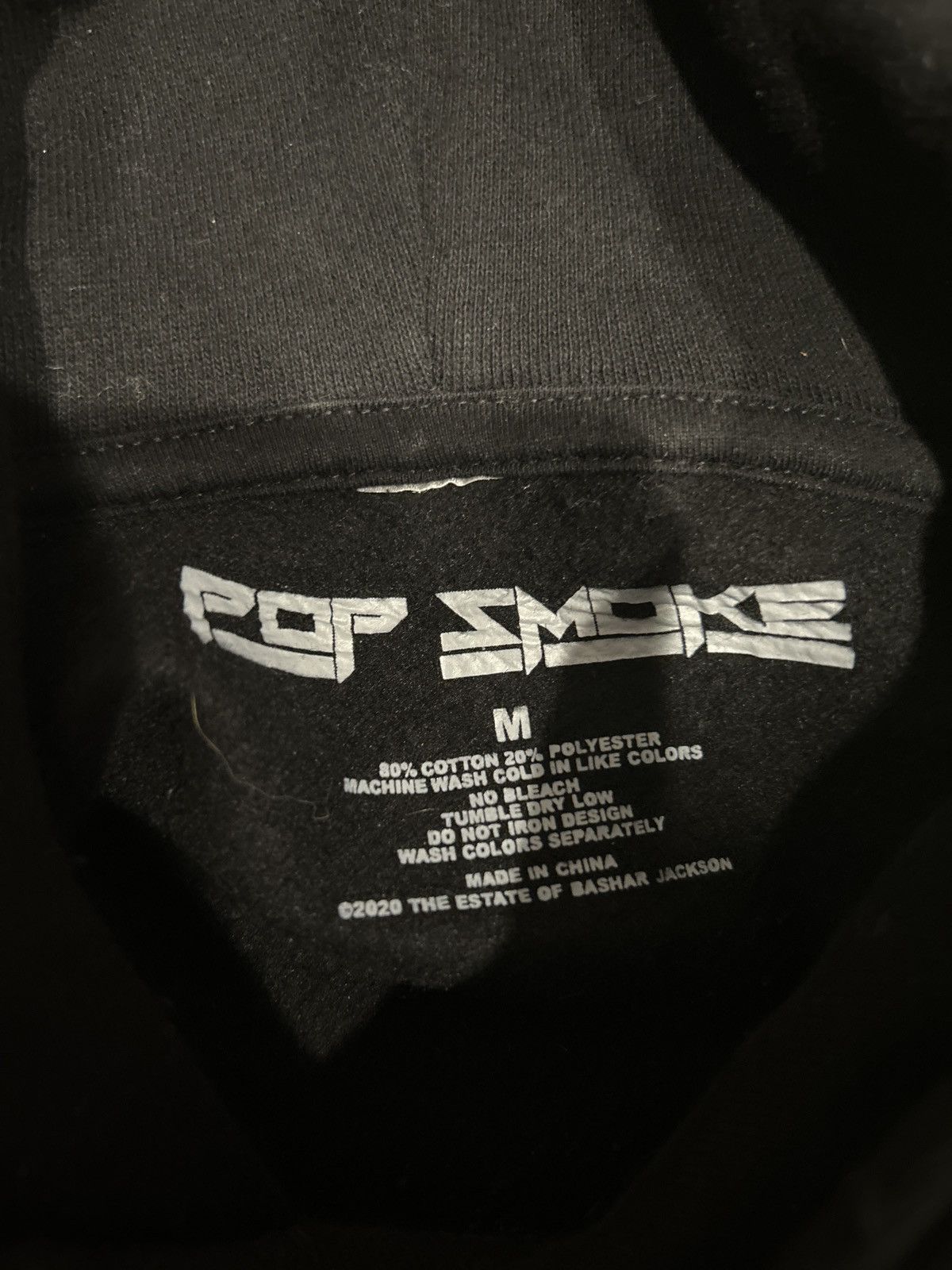 Who Decides War Pop Smoke x Who Decides War Portrait Hoodie Size Medium Size US M / EU 48-50 / 2 - 9 Thumbnail