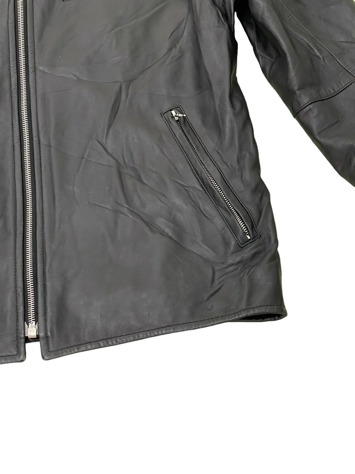 Bape Bape Sheep Skin Leather Jacket Nigo Bathing Ape Y2K 2🟦 Size US L / EU 52-54 / 3 - 7 Thumbnail