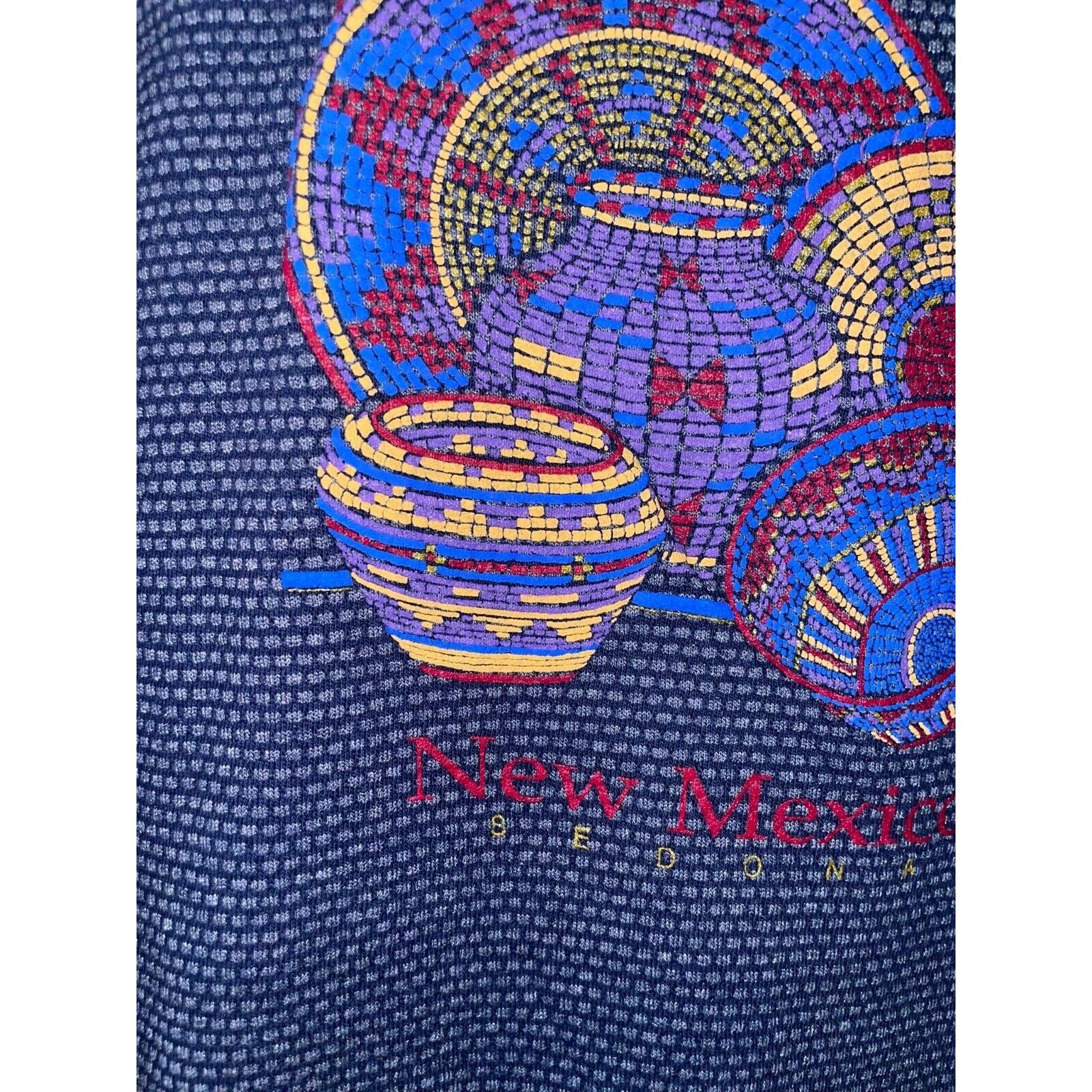 Vintage Vintage Sedona Shirt New Mexico Graphic Blue Tee VTG 90s L Size US L / EU 52-54 / 3 - 4 Thumbnail