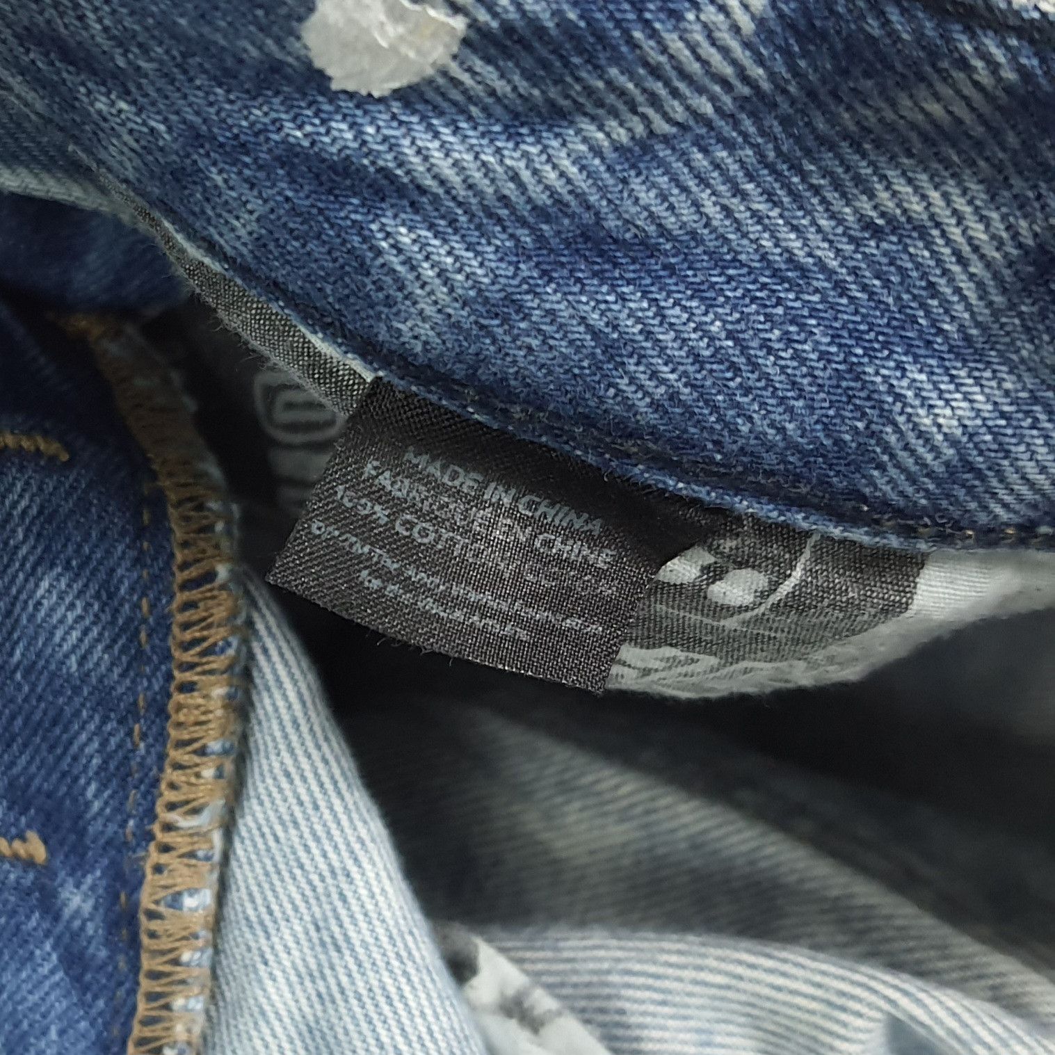 Andy Warhol Vintage Andy Warhol x Billabong Distressed Selvedge C280N9 Size US 35 - 12 Thumbnail