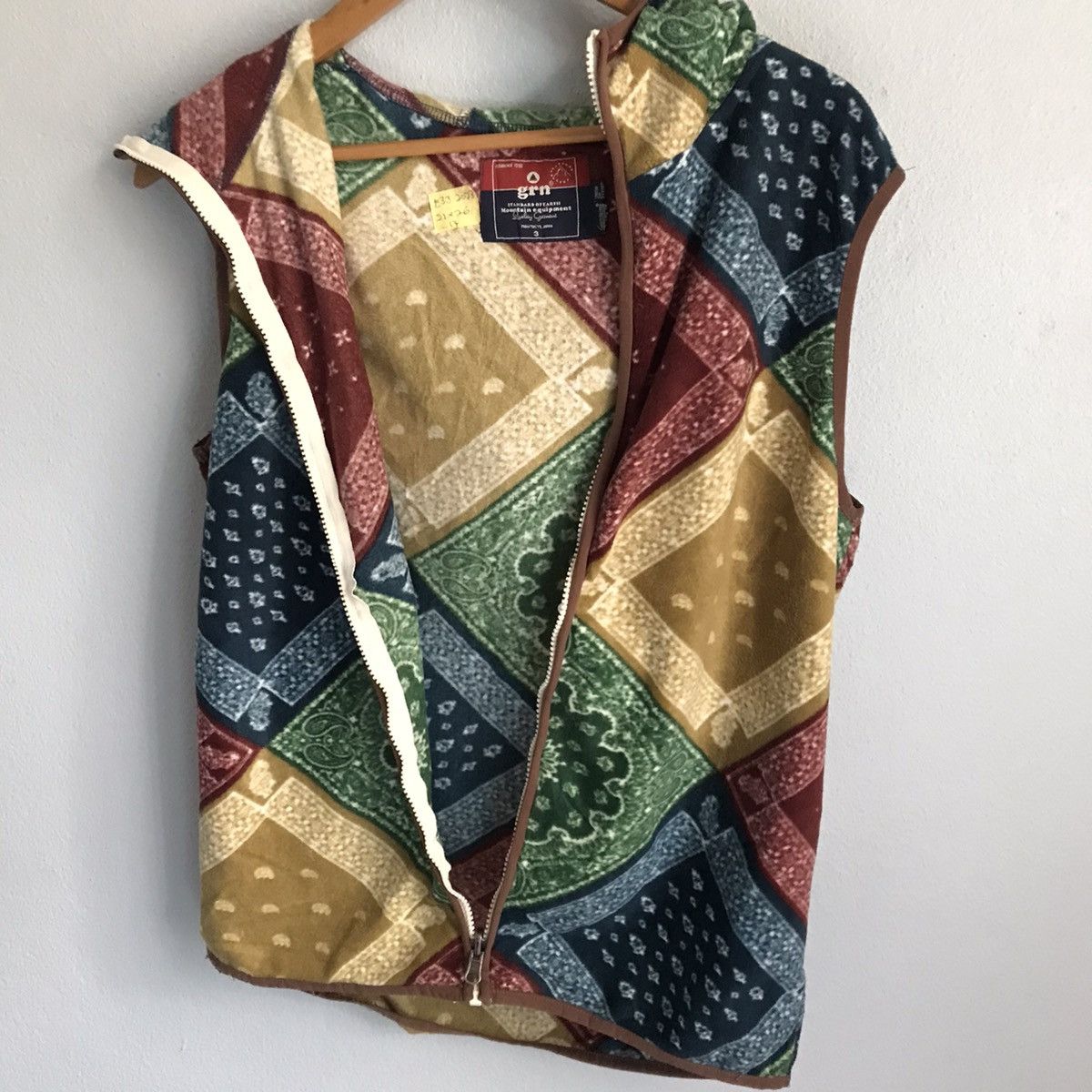 GRN × Mountain Equipment Mountain equipment multiprotect fleece sleeveless hoodie Size US L / EU 52-54 / 3 - 4 Thumbnail