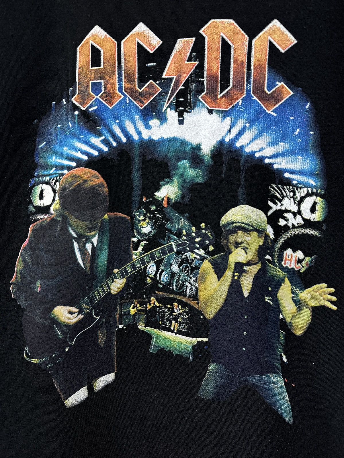 AC/DC Vintage AC/DC Black Ice Double Sided Graphic Band Hoodie Size US XL / EU 56 / 4 - 7 Thumbnail
