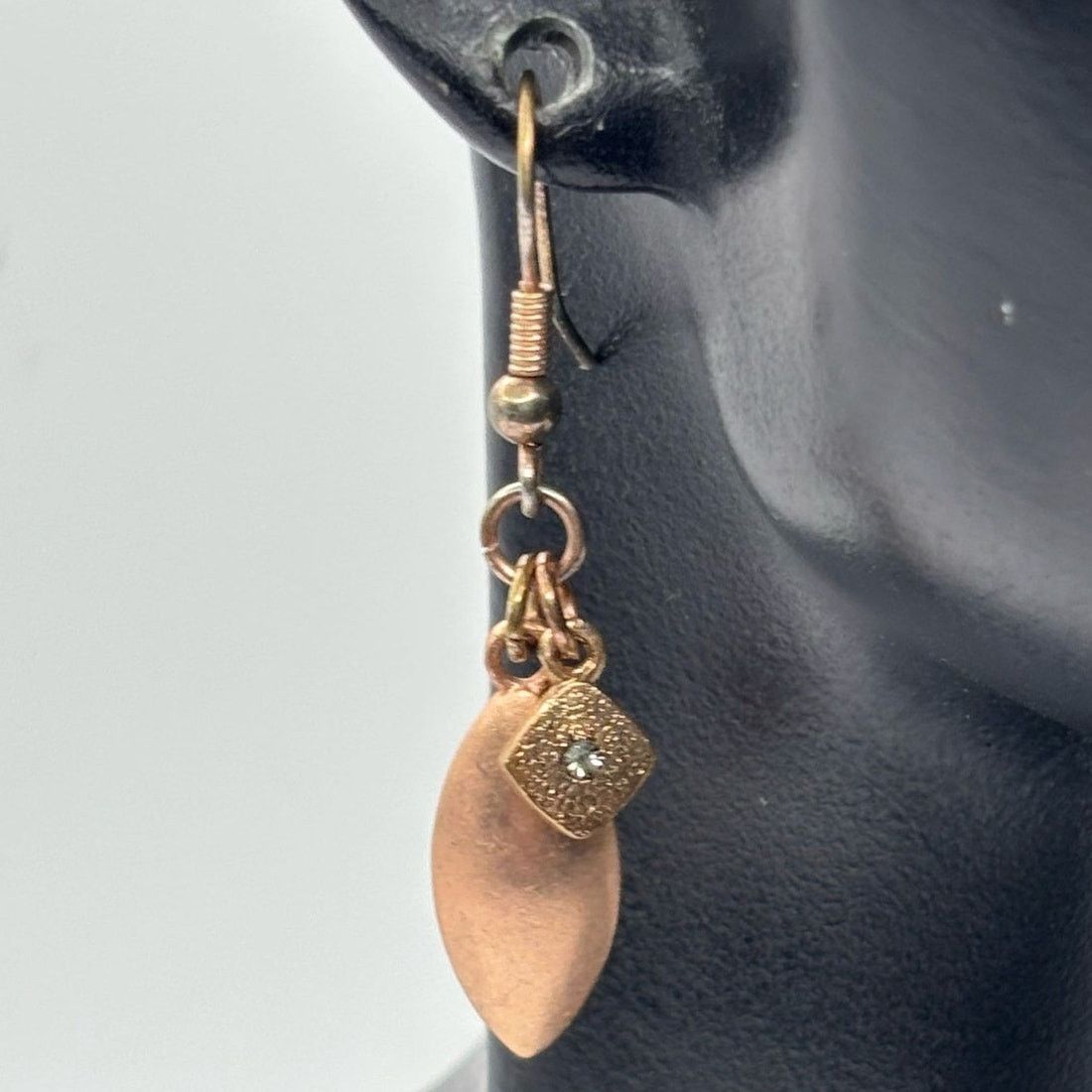 Other Copper Crystal Earrings Size ONE SIZE - 1 Thumbnail