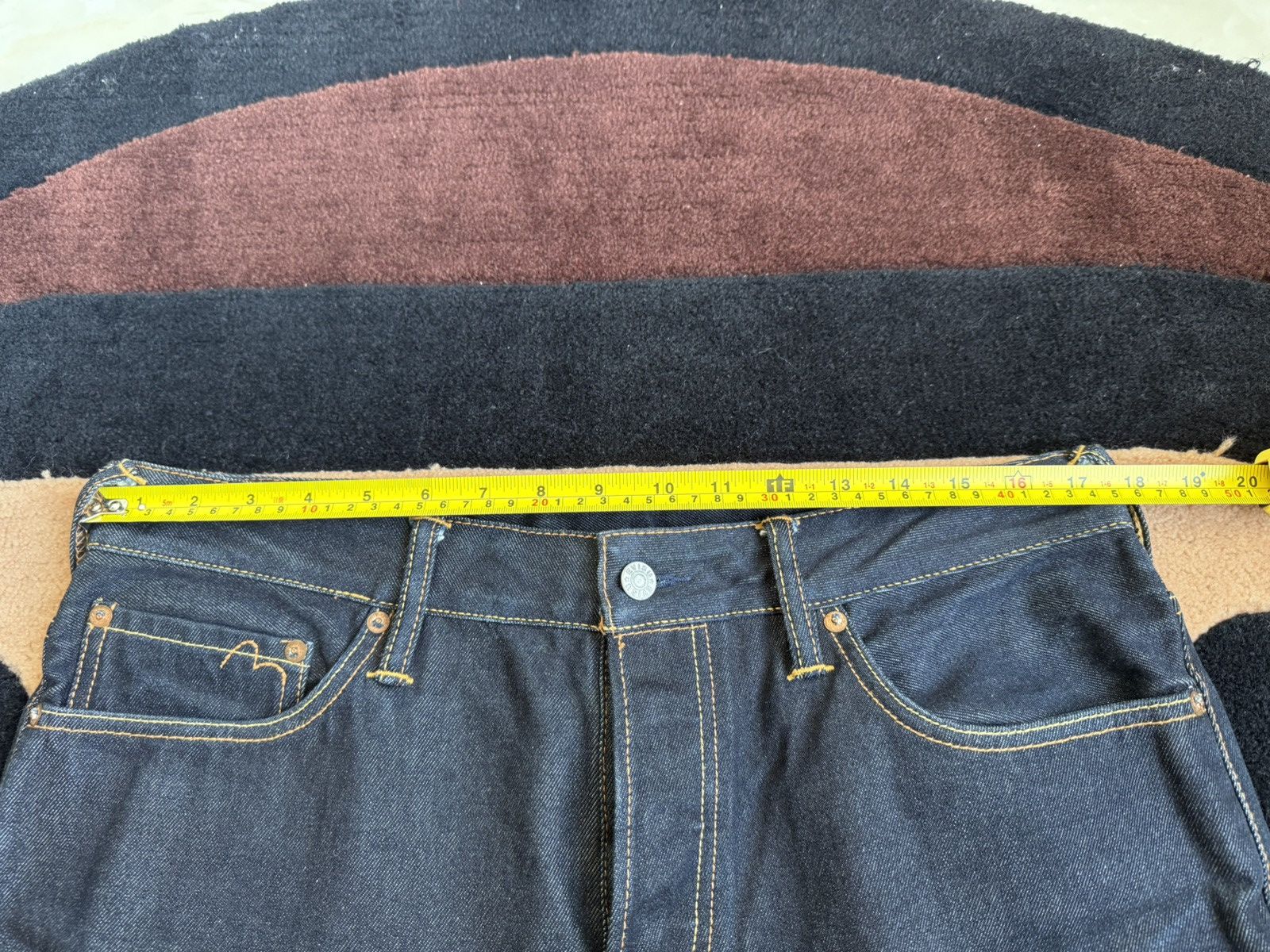 Evisu × Vintage EVISU multi-pcoket daicock style denim jeans！size：34x34 Size US 34 / EU 50 - 10 Thumbnail