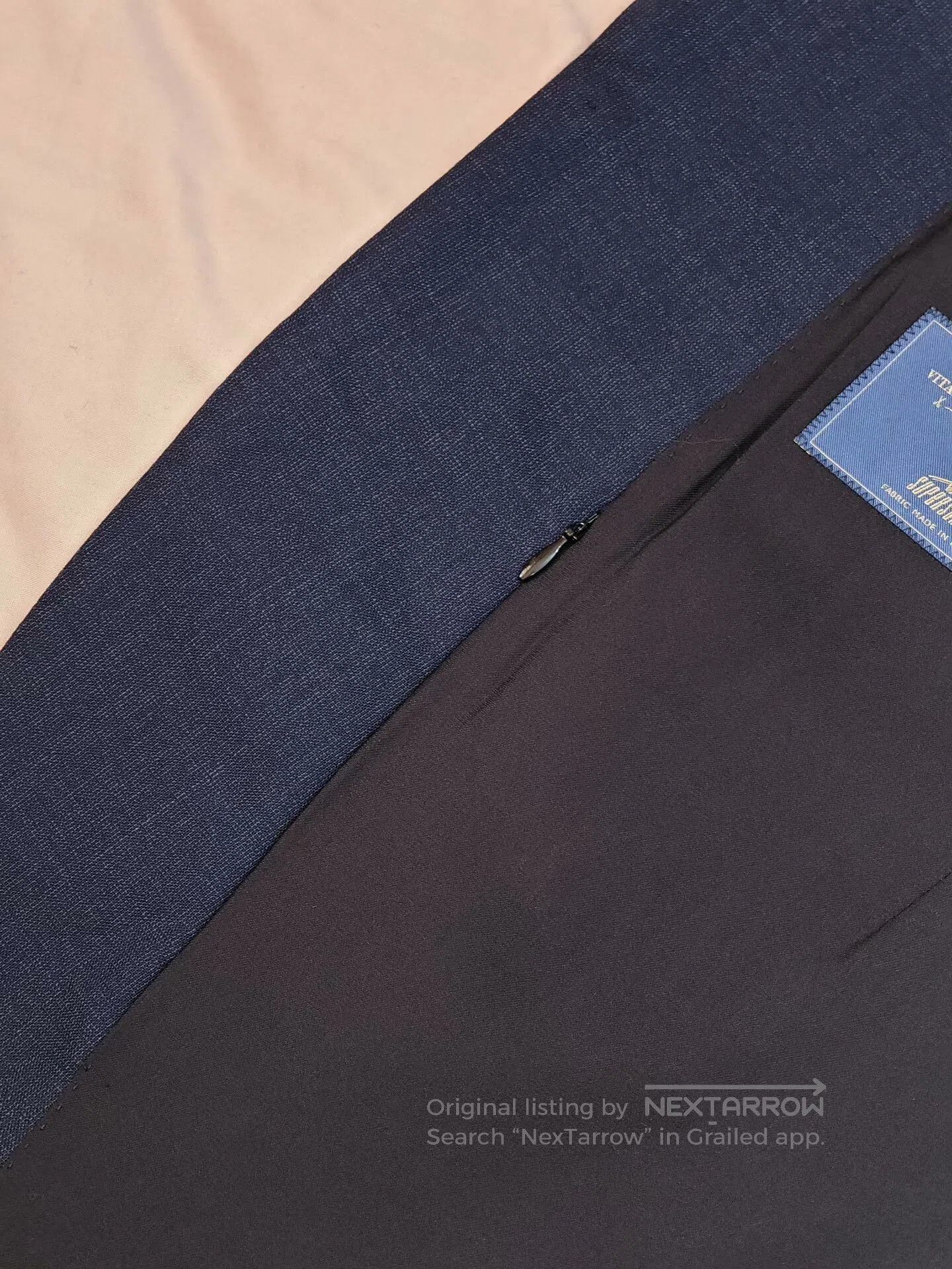 Japanese Brand Italian Wool Unstructured Suit Jacket. Size US S / EU 44-46 / 1 - 9 Thumbnail