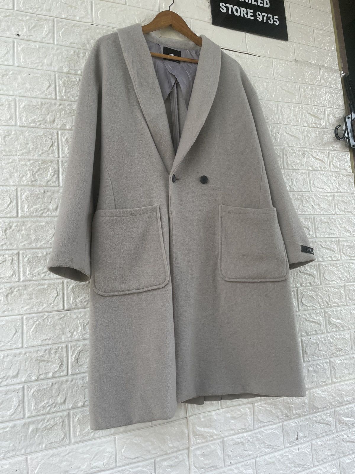 HARE × Japanese Brand × Vintage Hare Wool Coat Size US M / EU 48-50 / 2 - 3 Thumbnail