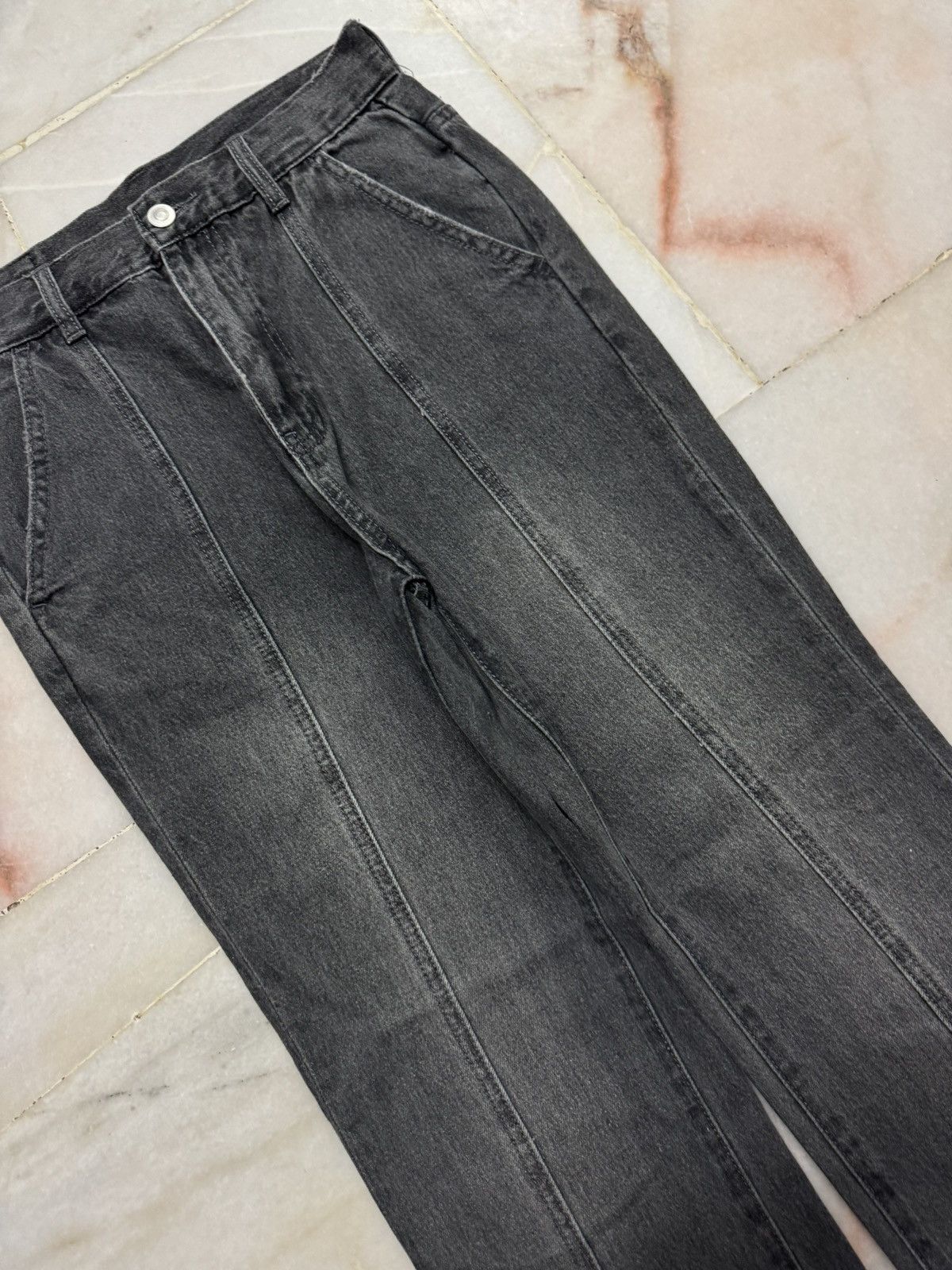 Japanese Brand 💥BAGGY FLARE💥VTG JAPANESE CLASSIC BOOTCUT MUDWASH STYLE Size US 27 - 4 Thumbnail