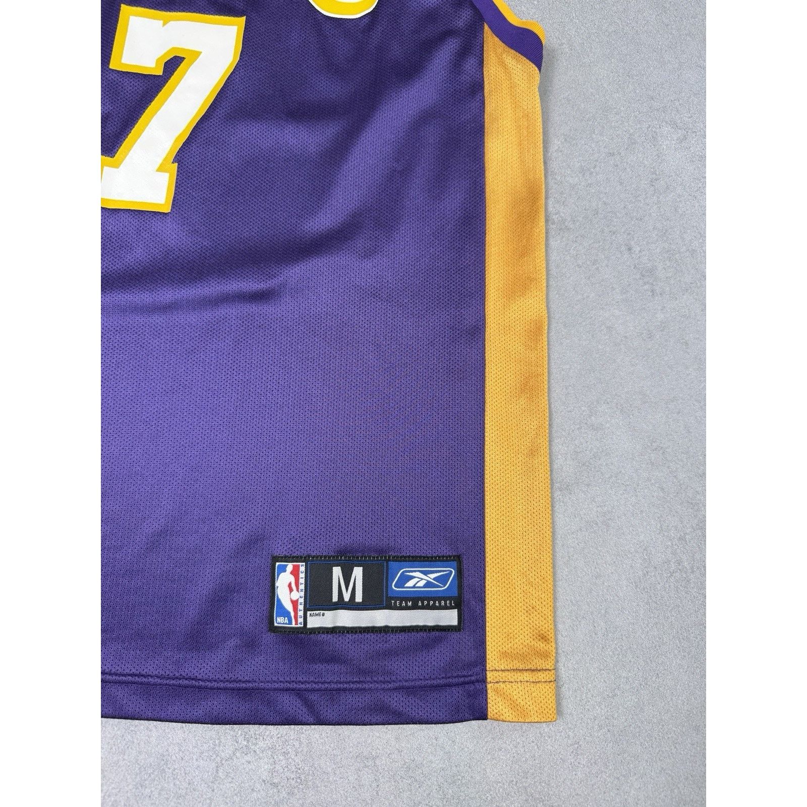 Reebok Reebok Los Angeles Lakers Lamar Odom Jersey Size M Purple Size US M / EU 48-50 / 2 - 19 Thumbnail