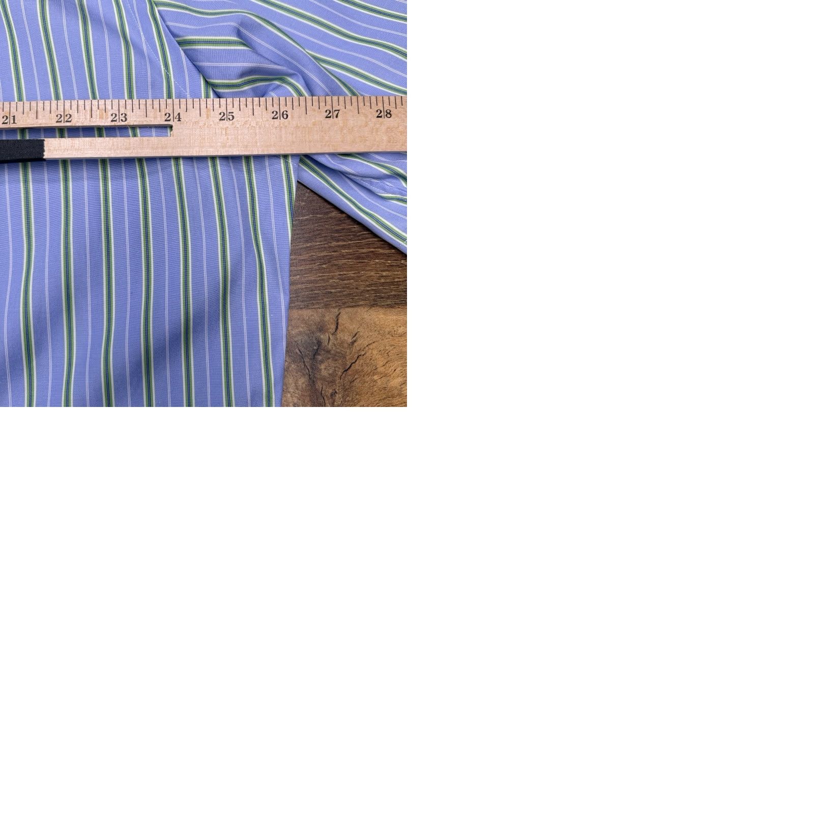 Ralph Lauren Ralph Lauren Classic Fit Shirt Mens Large Blue Green Striped Button-Up Size US L / EU 52-54 / 3 - 9 Thumbnail