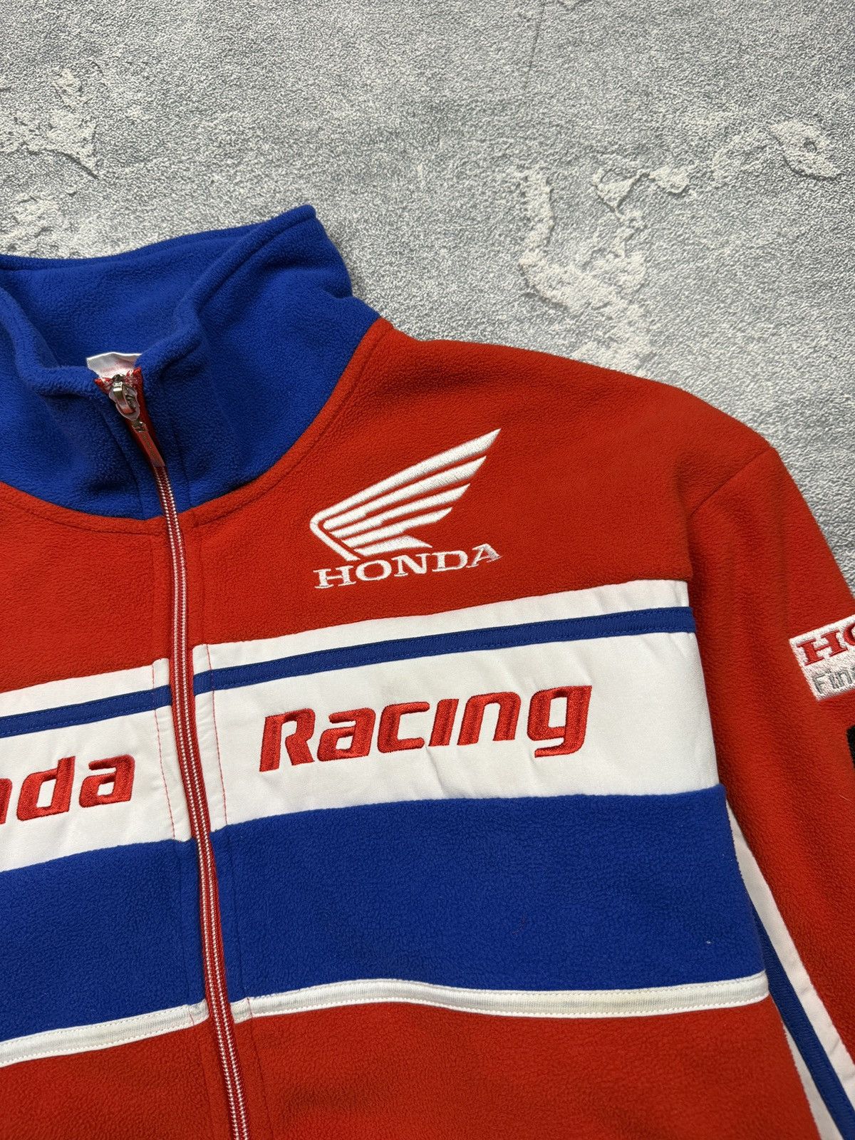 Honda Crazy Honda Racing Fleece Zip Jacket Size US M / EU 48-50 / 2 - 7 Thumbnail