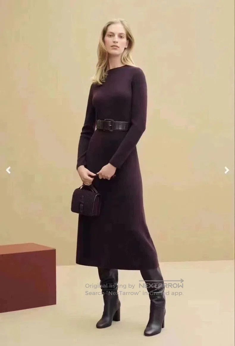 Loro Piana Loro Piana Baby Cashmere Dress. Size US 38 / EU 54 - 1 Thumbnail