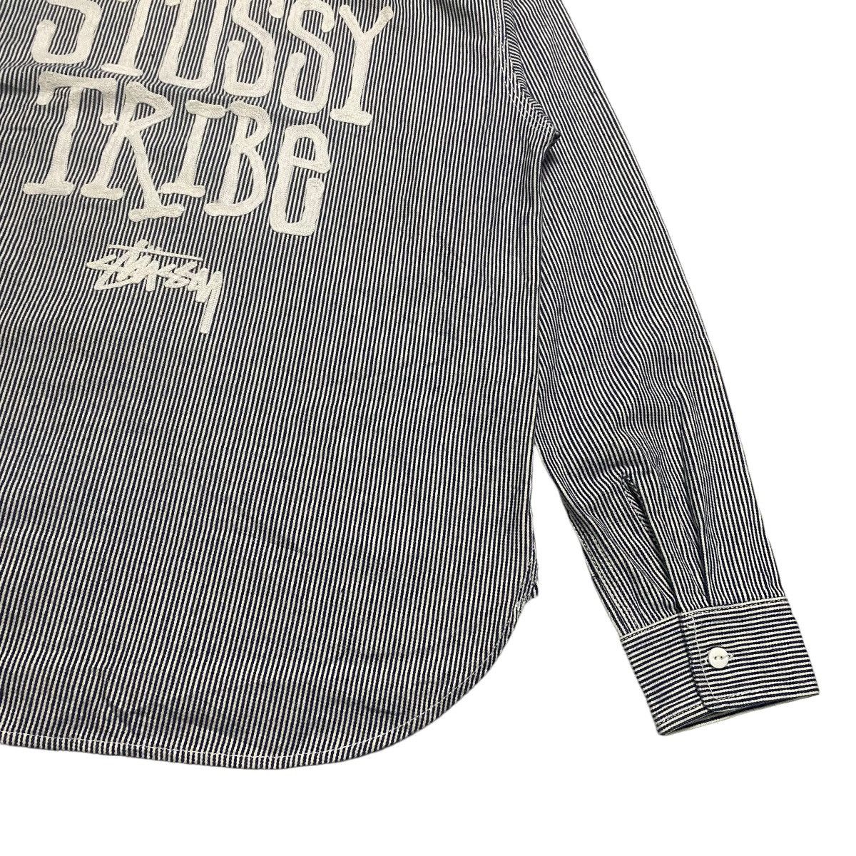 Stussy Stussy Hickory Work Shirt Hooded Embroidery Size US M / EU 48-50 / 2 - 9 Thumbnail