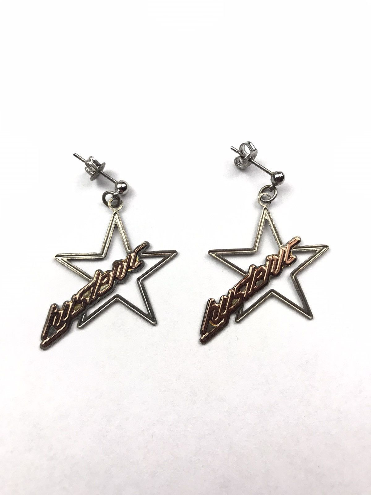 image of Hysteric Glamour hysteric Star Dangle Earrings in Silver, Women's