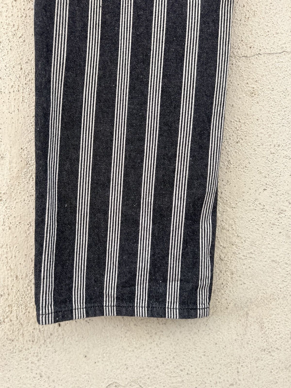 agnes b. Vintage Agnes B. Homme Vertical Border Striped Pant Size US 29 - 17 Thumbnail