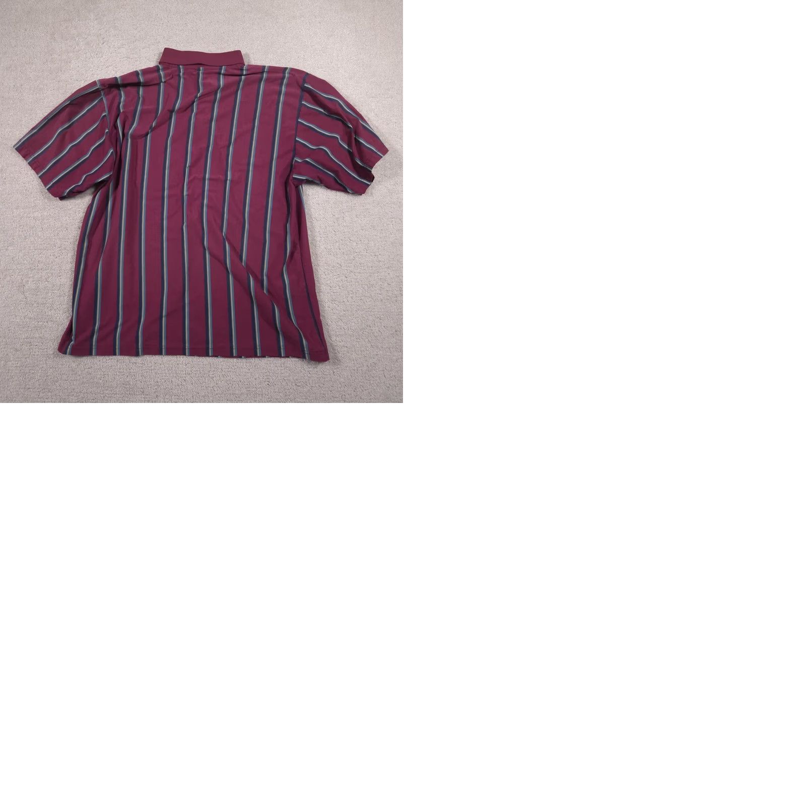 Vintage Sir William Polo Shirt Mens Large Red Striped Pocket Knit Casual Top Retro Size US L / EU 52-54 / 3 - 9 Thumbnail