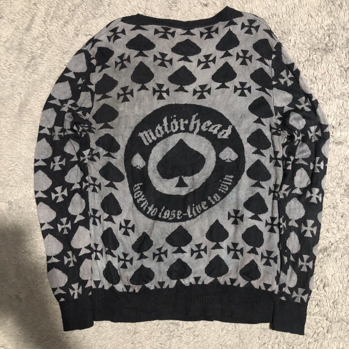 Band Tees × Vintage 🔥LMTD VTG🔥 LOCOAPE MOTORHEAD KNIT SWEATER 2013 CHRISTMAS Size US L / EU 52-54 / 3 - 4 Thumbnail