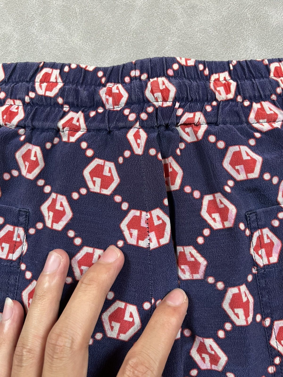 Gucci Gucci monogram nylon short pants Size US 31 - 24 Thumbnail