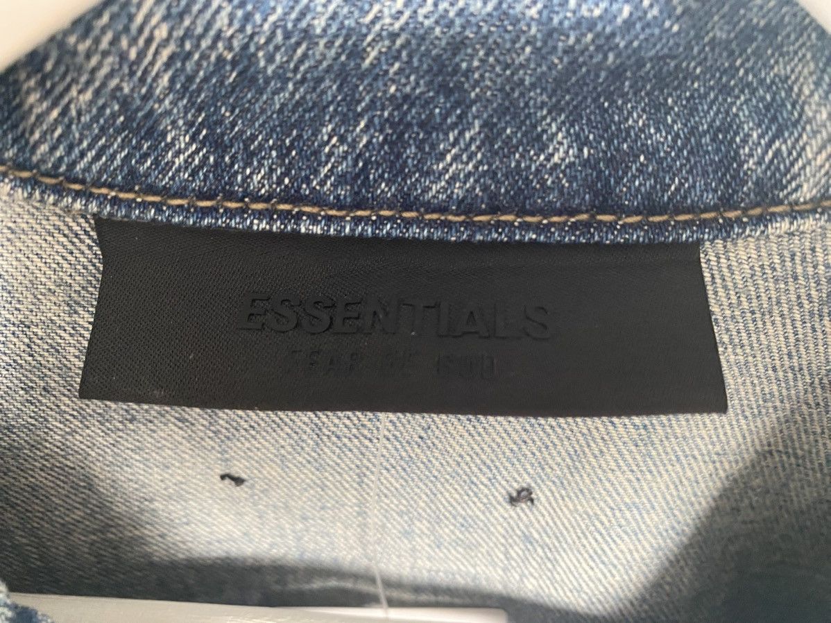 Fear of God Fear of God Essentials Core Collection Denim Jacket Medium Size US M / EU 48-50 / 2 - 8 Thumbnail