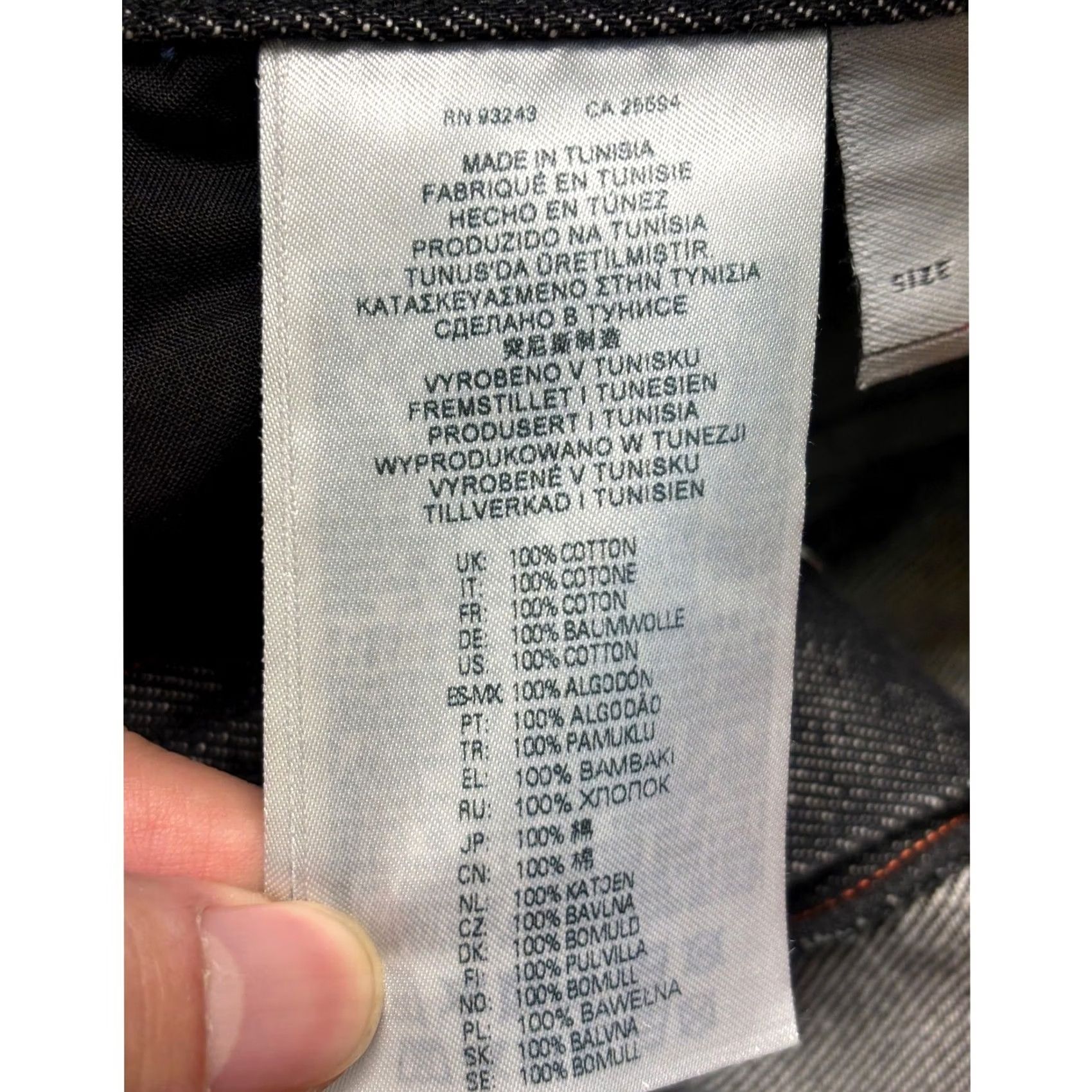 Diesel NWT Diesel Jeans 2020 D-Viker L.32 Dark Straight Regular Fit Mens 38x30 Black Denim Mid Rise 5-Pocket Cotton Button Fly Size US 38 / EU 54 - 7 Thumbnail
