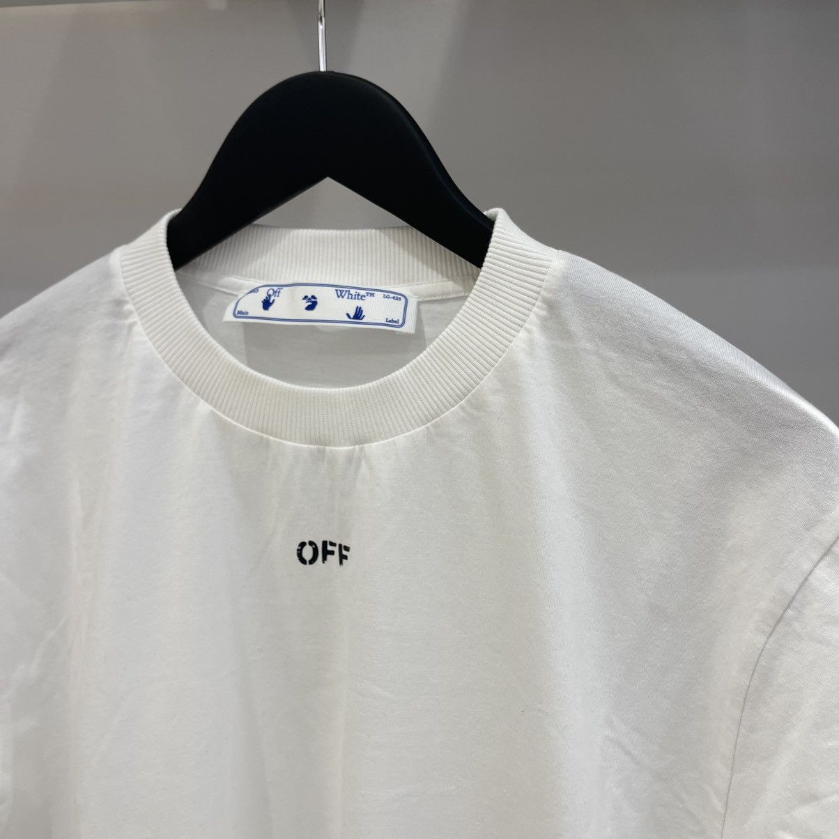 Off-White Off-White Front Print Logo Tee Size US XL / EU 56 / 4 - 2 Thumbnail