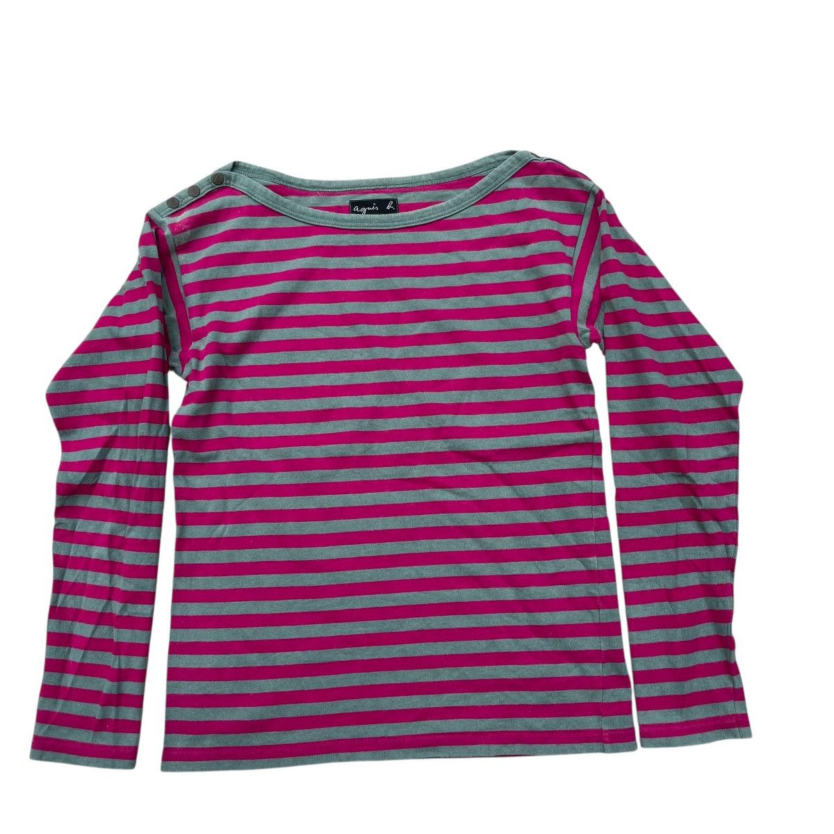 agnes b. Longsleeve striped tee Size M / US 6-8 / IT 42-44 - 5 Thumbnail