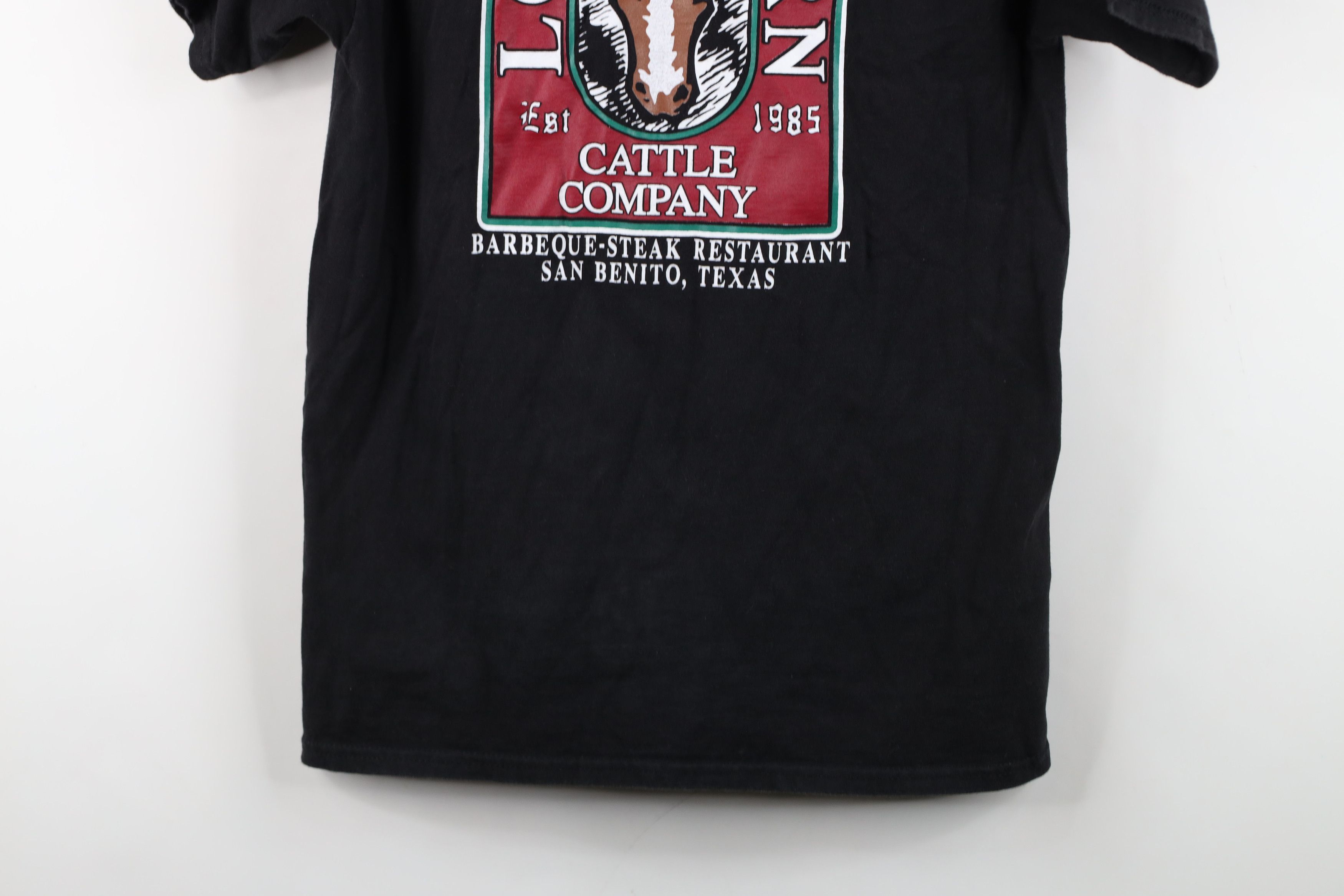 Vintage Vintage I Shot the Bull Longhorn Cattle Company BBQ T-Shirt Size US S / EU 44-46 / 1 - 3 Thumbnail