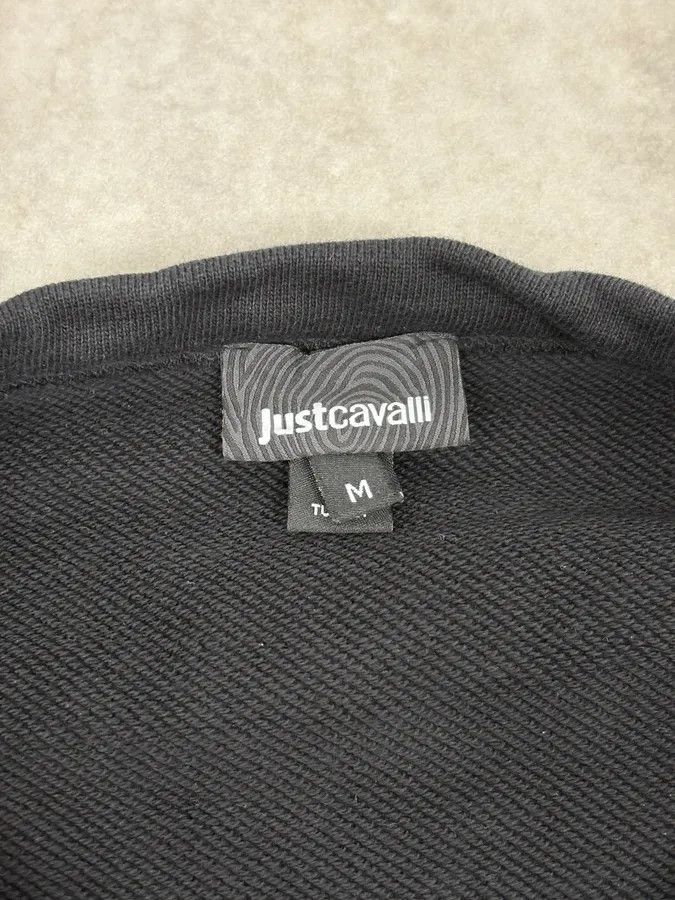 Just Cavalli FW2018 Cavalli Black Zebra Poem Sweater Size US L / EU 52-54 / 3 - 9 Thumbnail