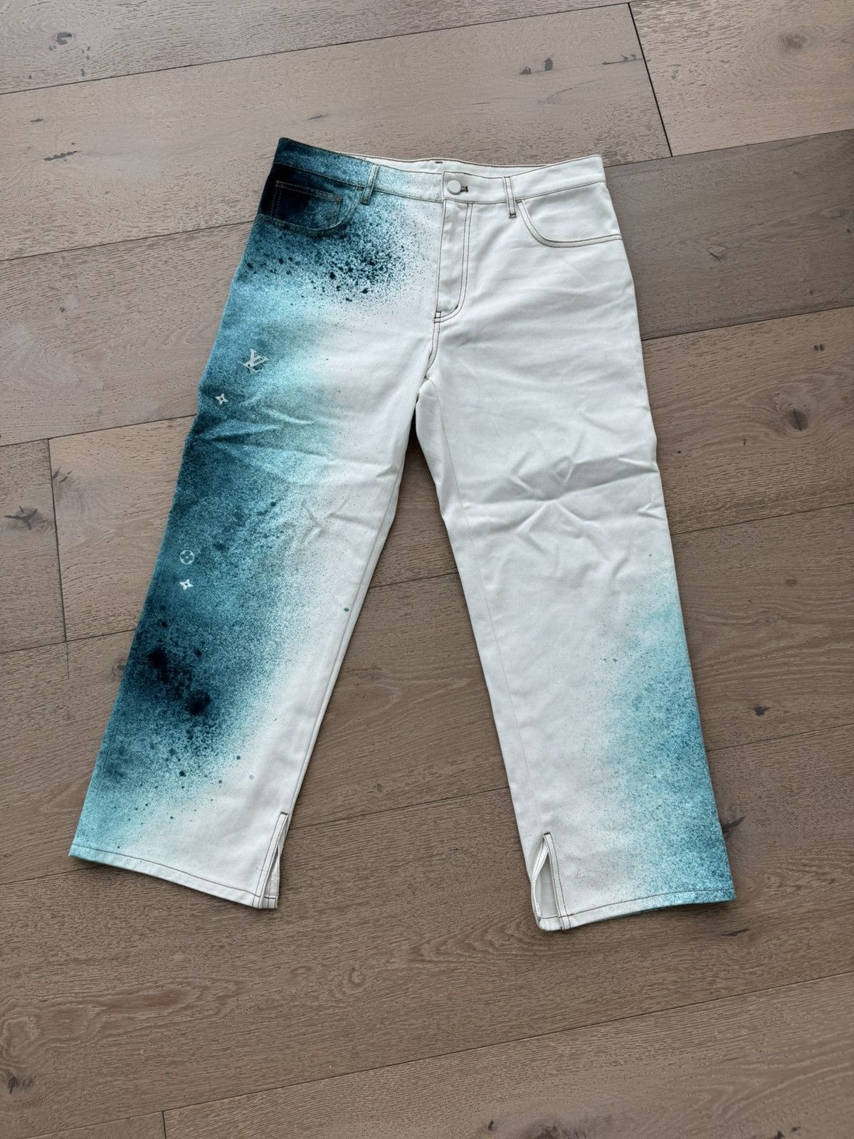 Louis Vuitton Louis Vuitton Chain Denim Pants Virgil Abloh | Grailed