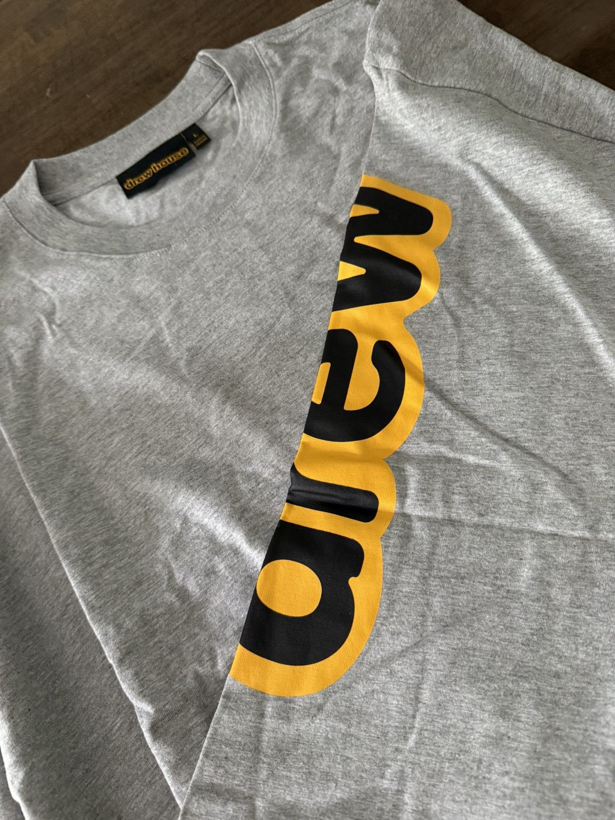 Drew House Drew House Long Sleeve Hug tee Heather grey Size US L / EU 52-54 / 3 - 1 Thumbnail