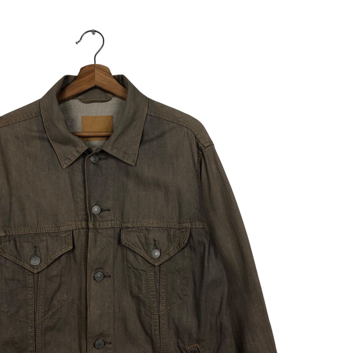 Japanese Brand 📌Vintage Chore Denim Biker Jacket Uniqlo Issey Miyake Size US L / EU 52-54 / 3 - 6 Thumbnail